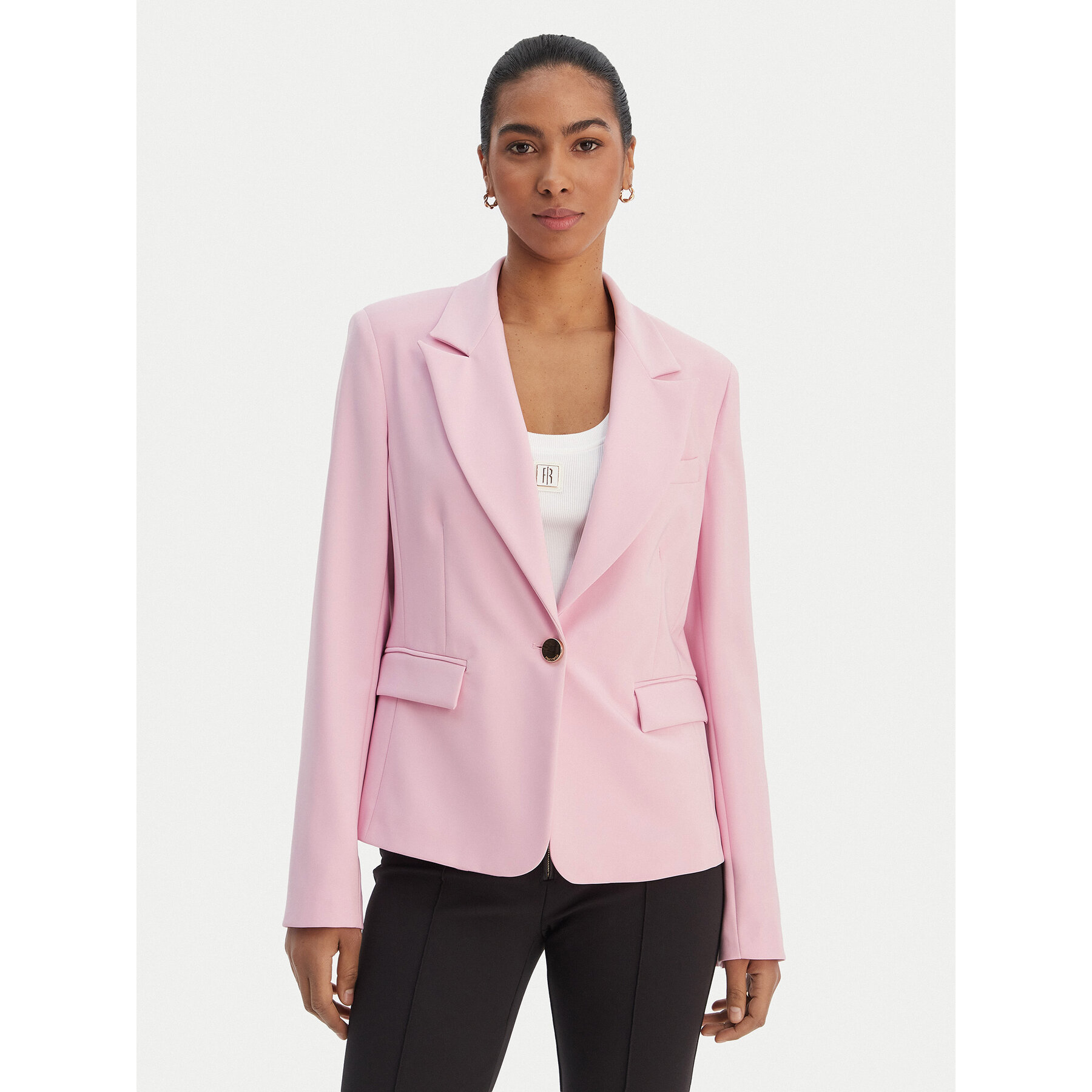 Fracomina Sakko FR26SJ1001W42901 Rosa Regular Fit