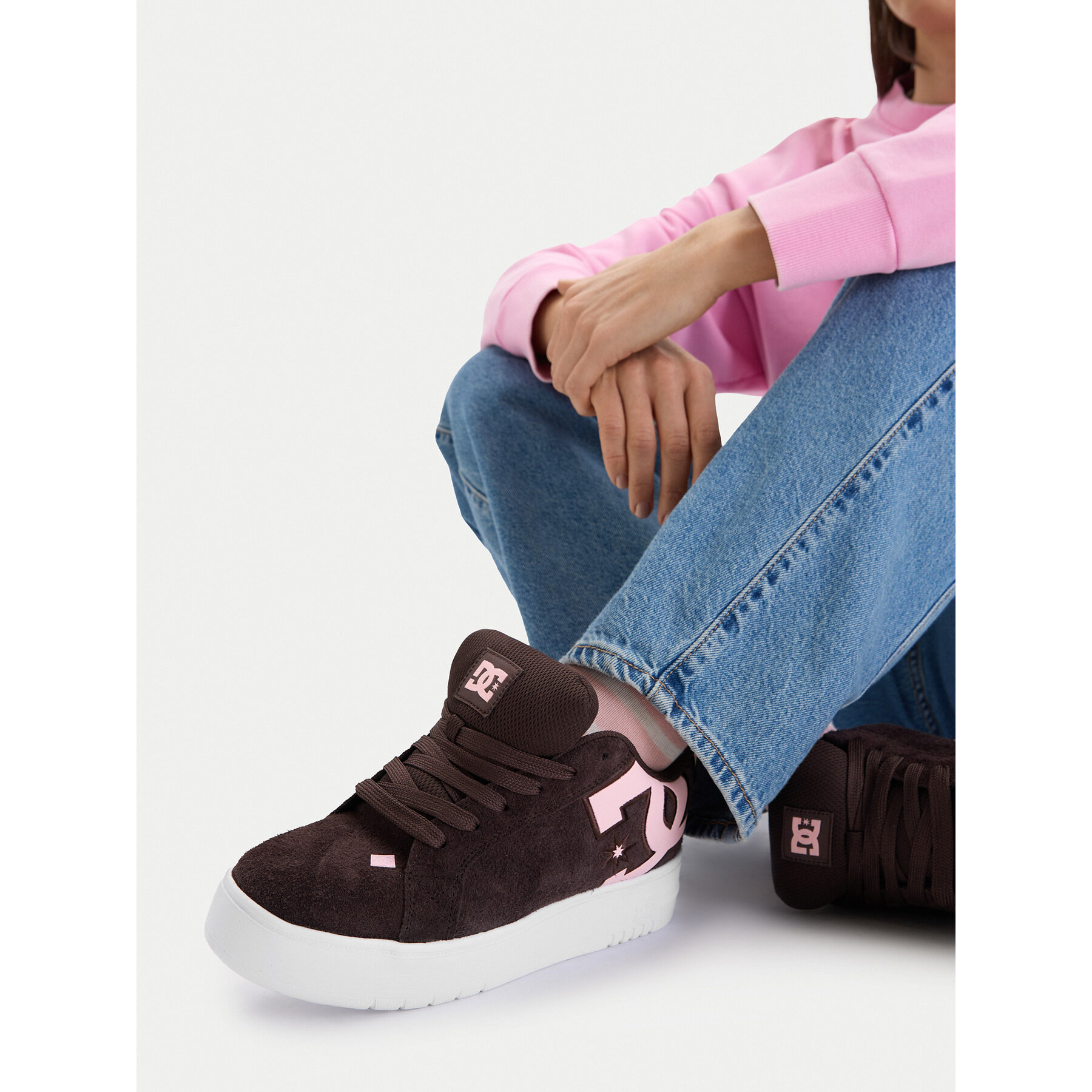 Αθλητικά DC Shoes CEO-COURT GRAFFIK PLATFORM DC02422210 Καφέ