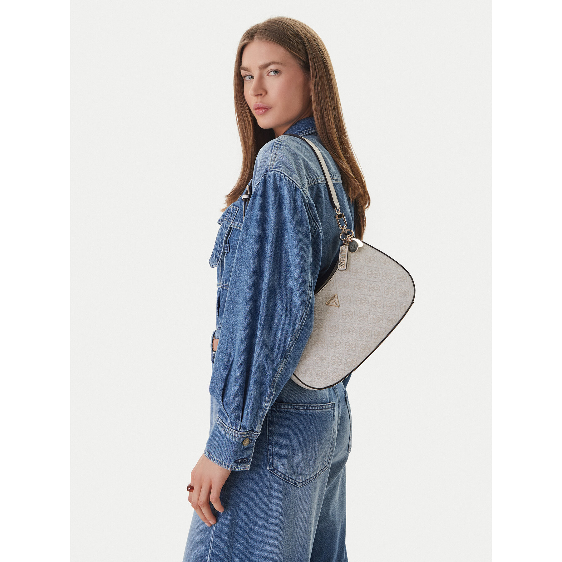 Geantă Guess HWBG96 72180 Bej