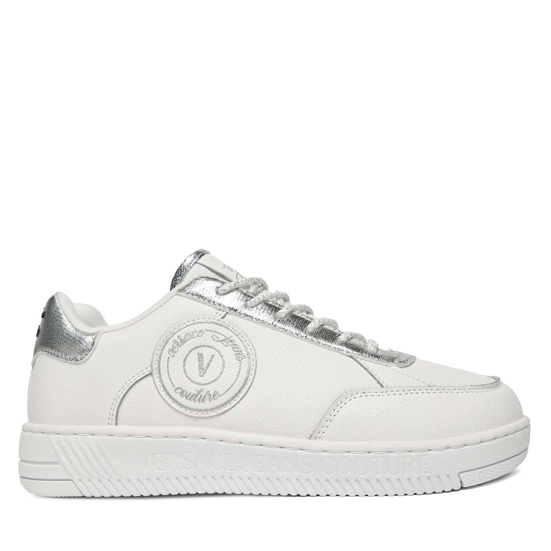 Sneakersy Versace Jeans Couture 79VA3SJ5 Biela