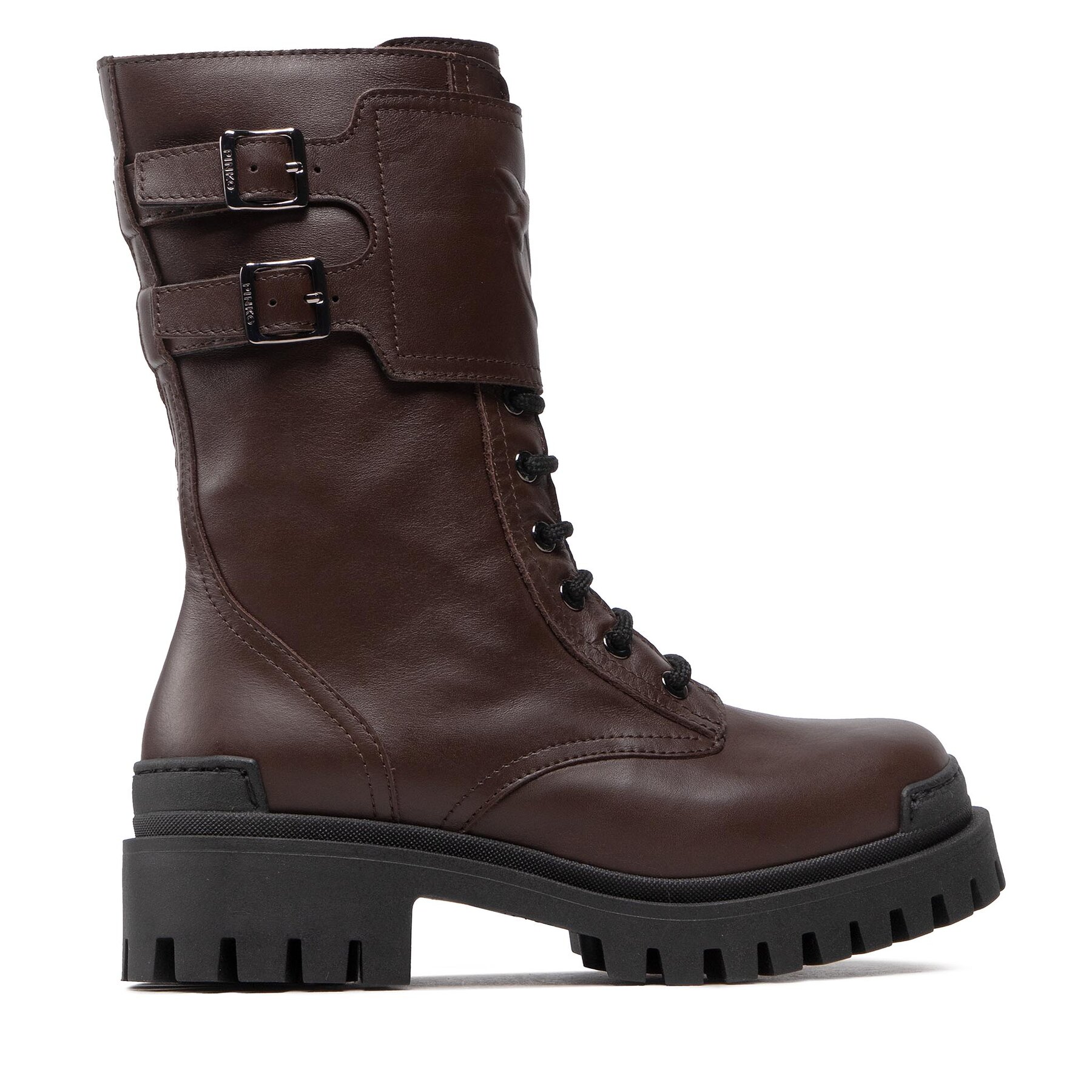 Bakancs Pinko Cumino Bootie 1H2135 A072 Barna