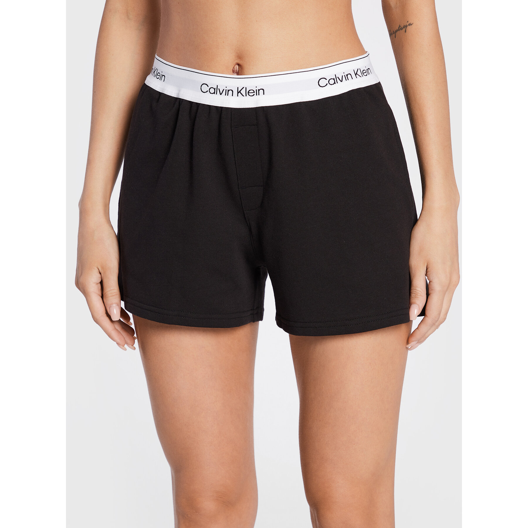 Calvin Klein Underwear Calvin Klein Underwear Σορτς πιτζάμας 000QS6871E Μαύρο Regular Fit