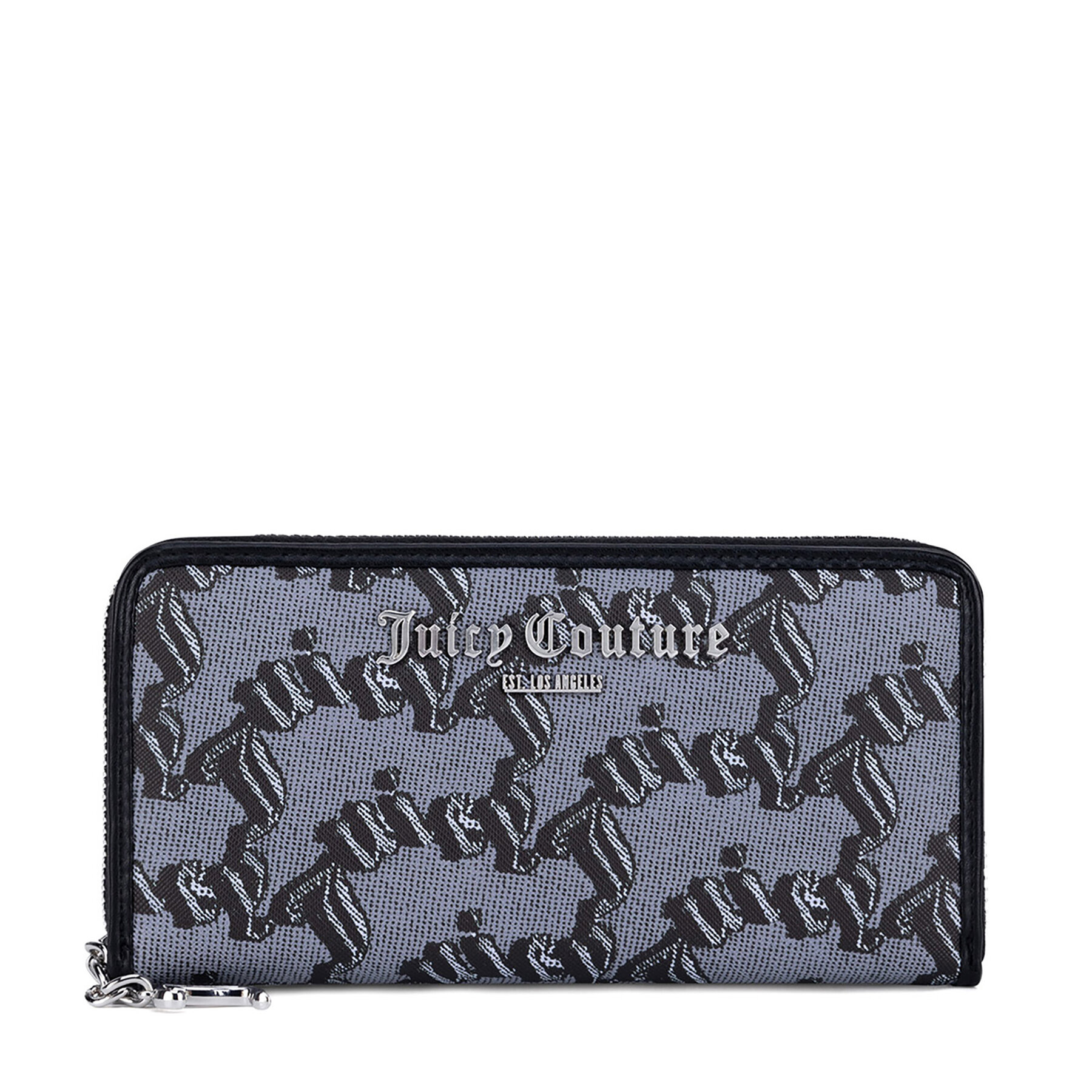 Duży Portfel Damski Juicy Couture Szary BIJXT8662WVP