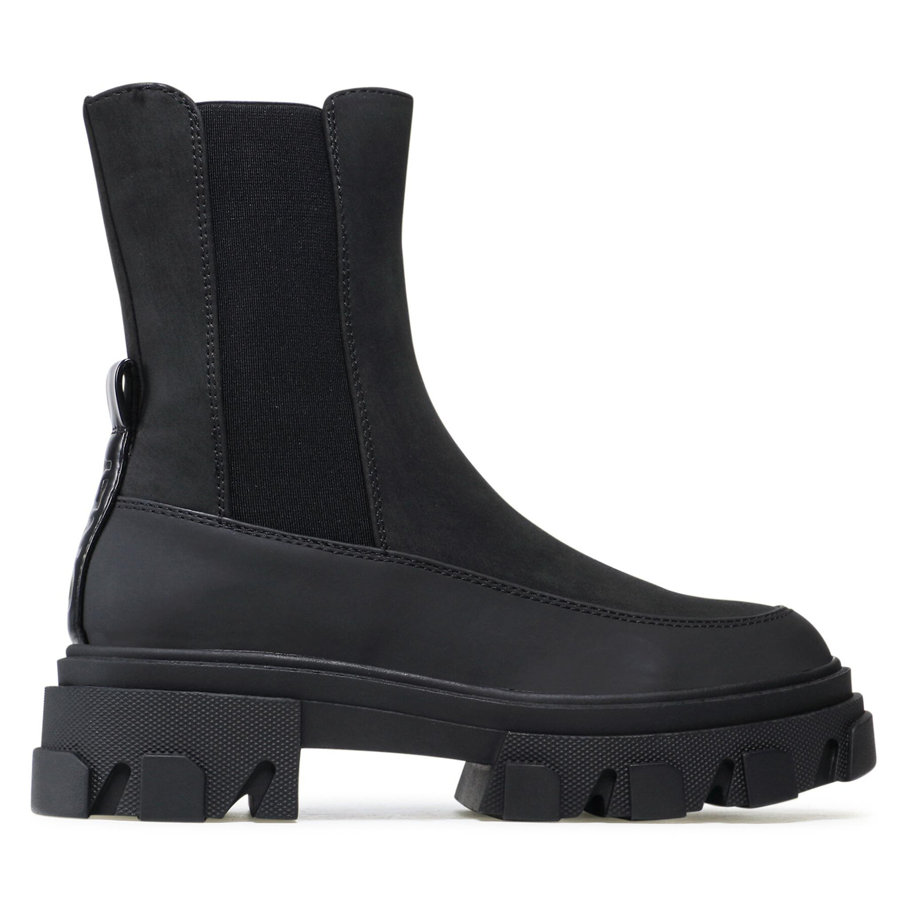 Členková obuv s elastickým prvkom ONLY Shoes Chunky Boots 15238956 Čierna