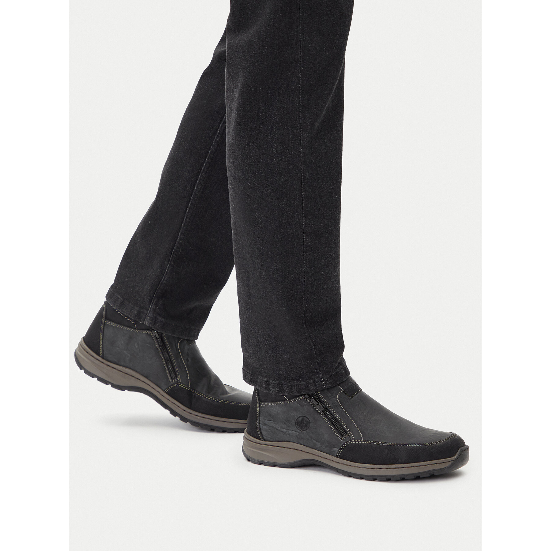 Botine Rieker 03352-45 Negru