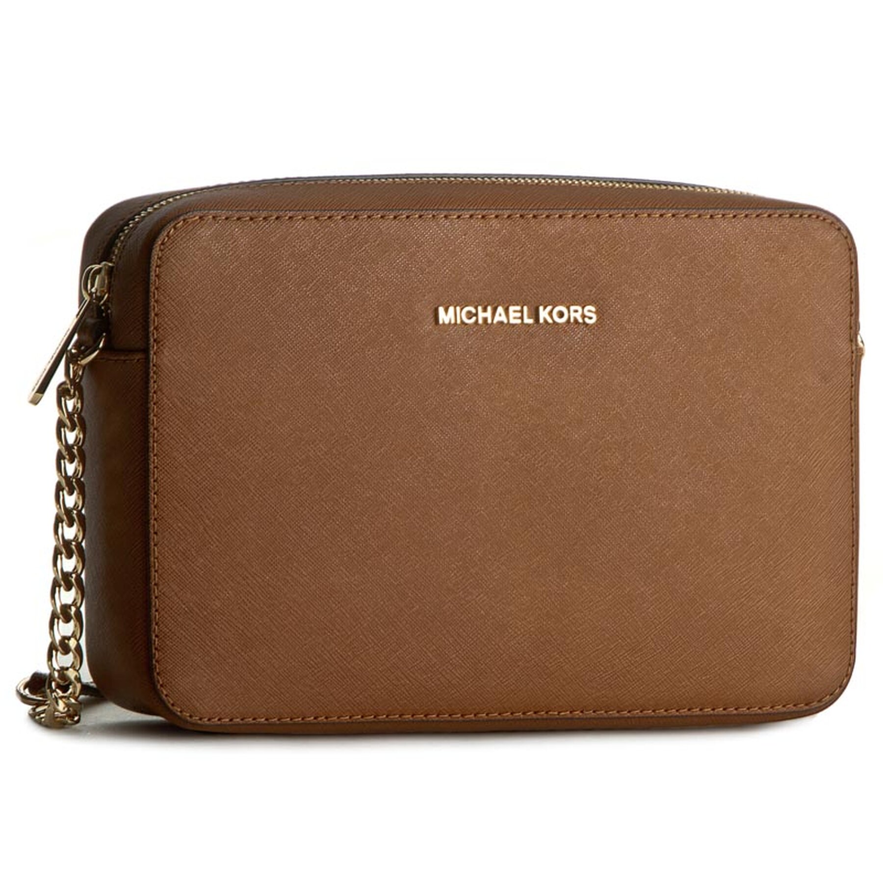 Kabelka MICHAEL Michael Kors Jet Set Travel 32S4GTVC3L Hnedá