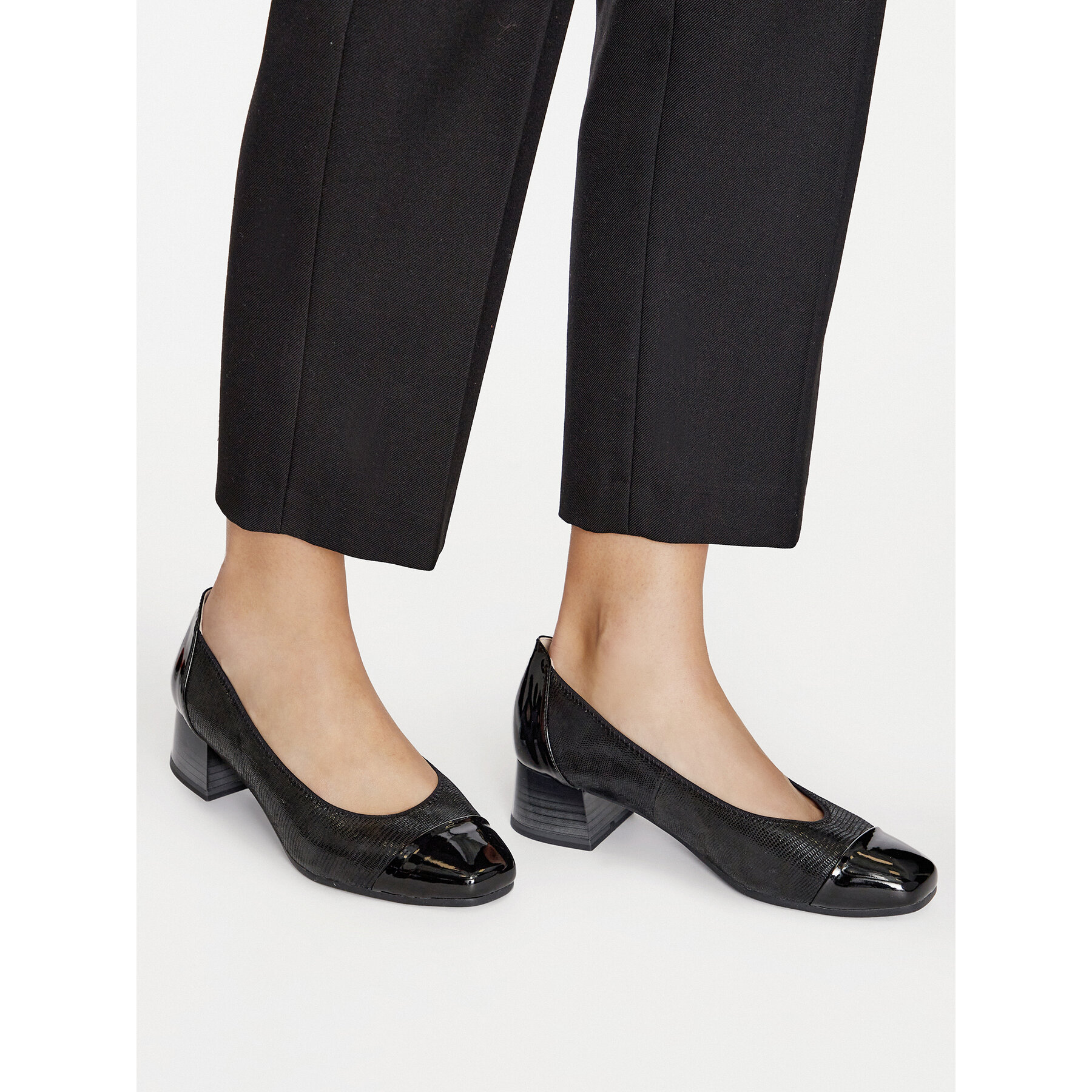 Pantofi pumps Caprice 9-22306-43 Negru
