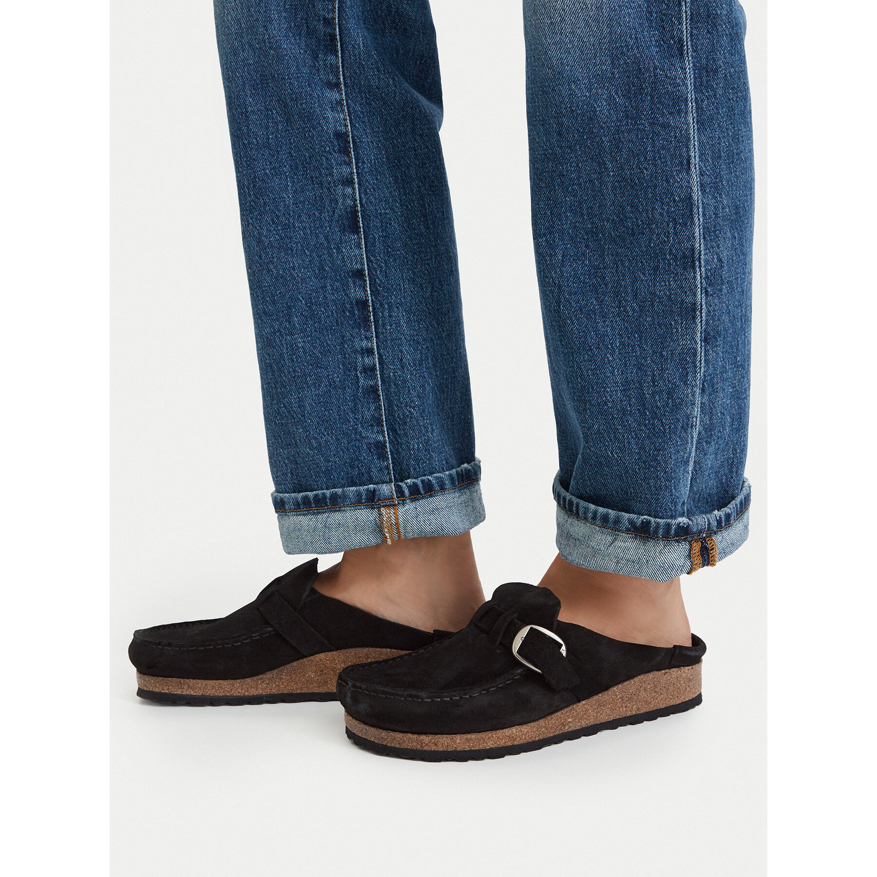 Şlapi Birkenstock Buckley 1017826 Negru