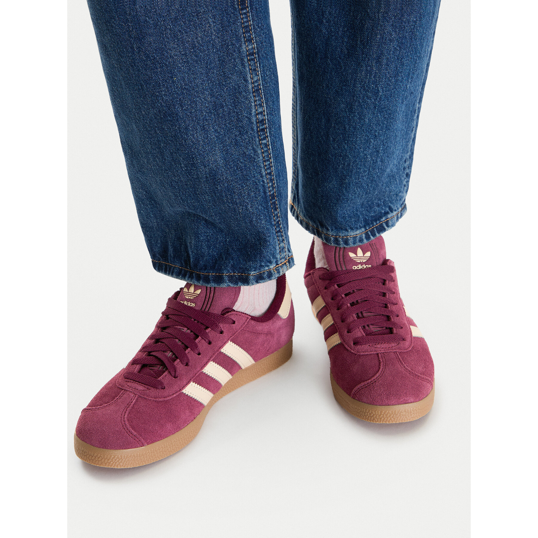 Сникърси adidas Gazelle KJ7685 Бордо