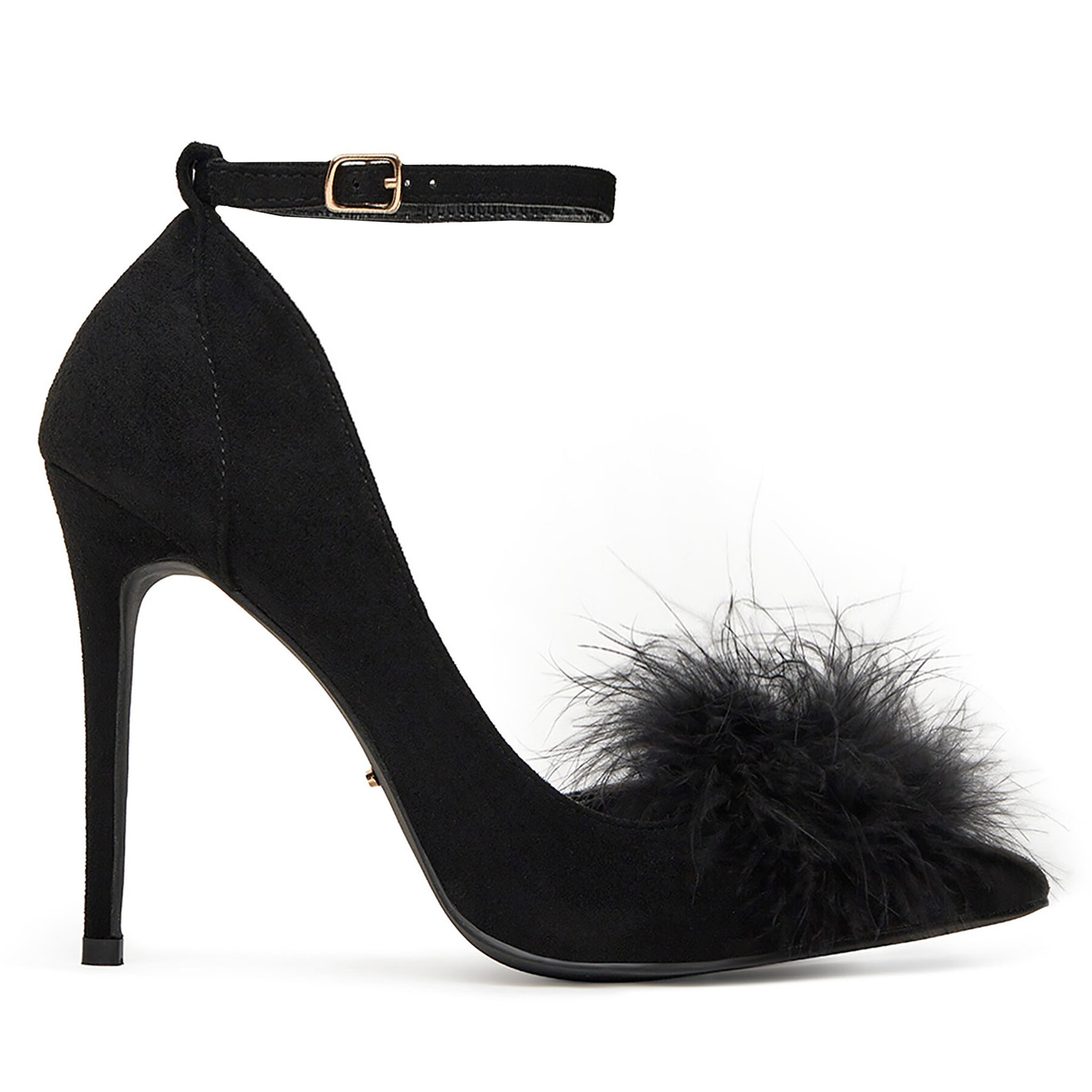 Pantofi cu toc subțire DeeZee HT92831-126 Negru