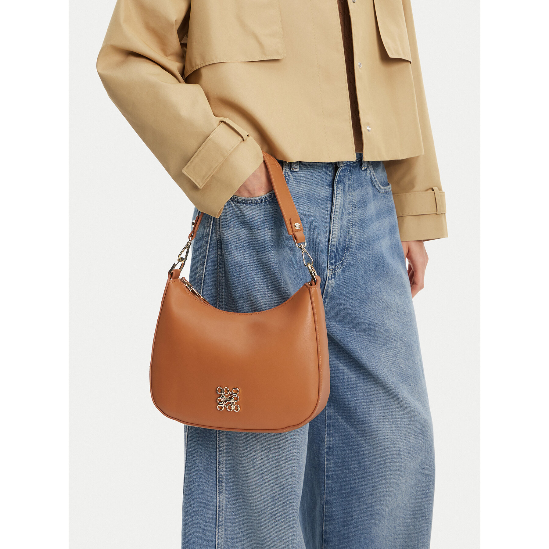 Дамска чанта Nine West CEO-NANCY-H241690 Кафяв