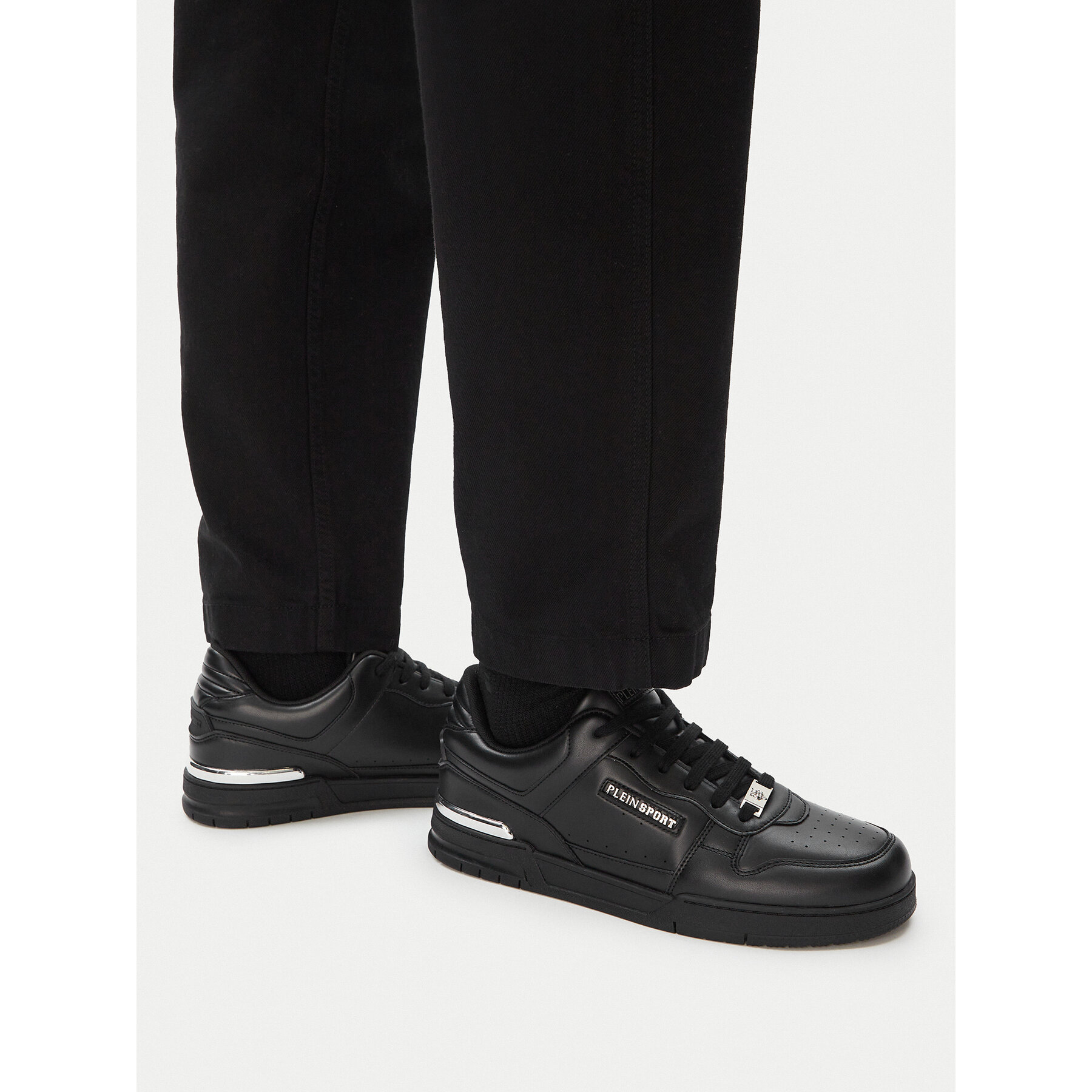 Sneakers Plein Sport FAES USC0794 SLE004N Negru