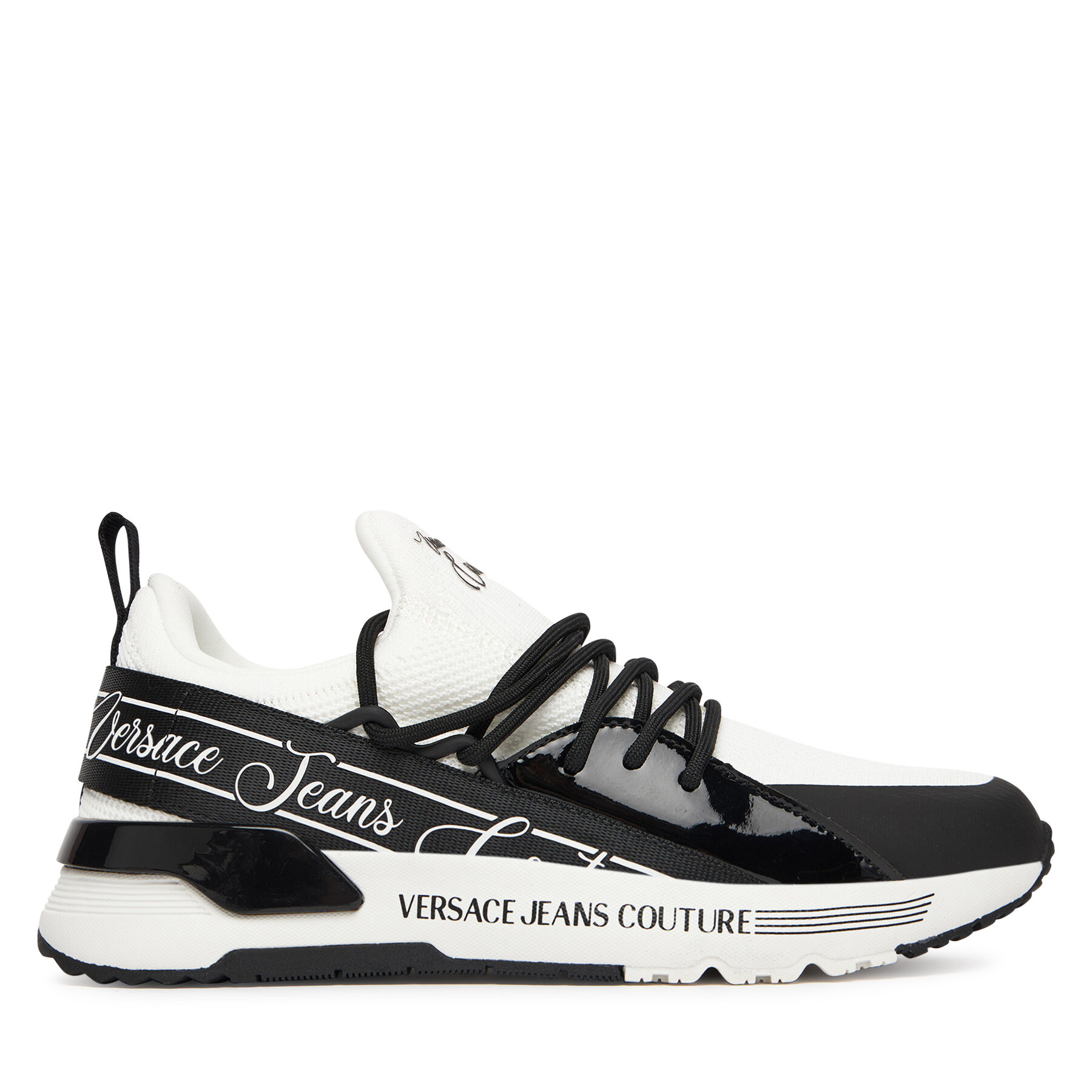 Sneakersy Versace Jeans Couture 79VA3SA8 ZSC96 L02 Biela