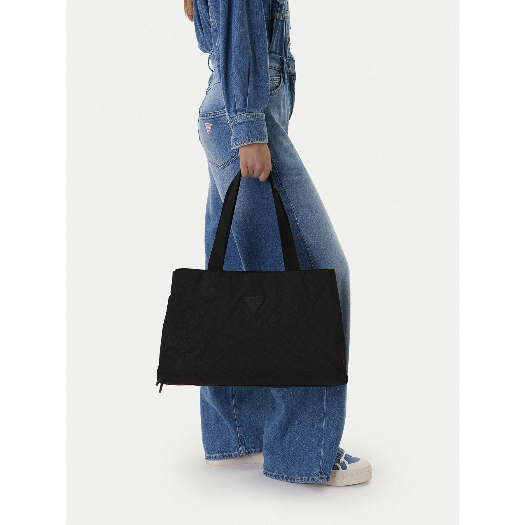 Чанта за уикенд Guess Greyjoy Travel TWNN98 76025 Черен