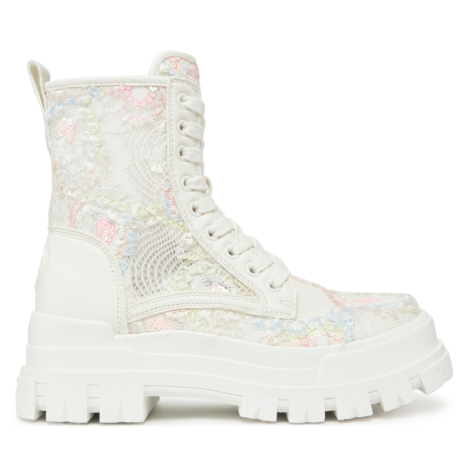 Buffalo Ορειβατικά παπούτσια Buffalo Aspha Rld Bloom 1622576 Λευκό