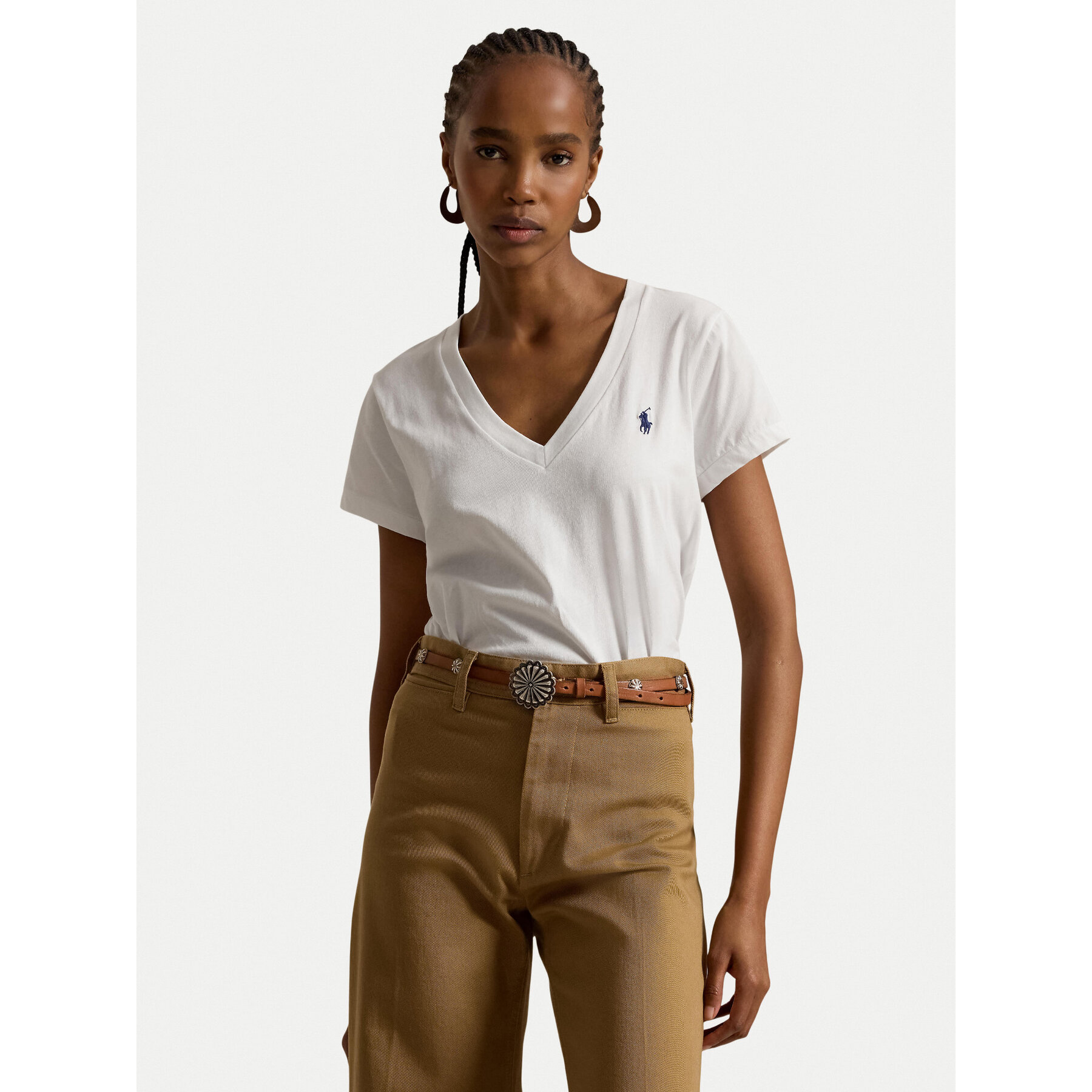 Polo Ralph Lauren T-Shirt 211B14611007 Weiß Regular Fit