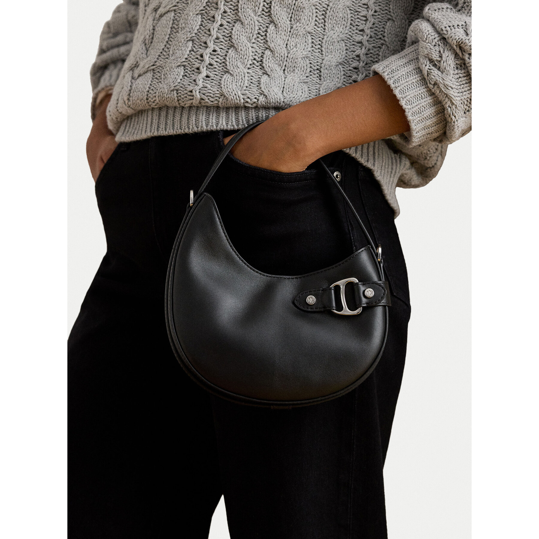 Torbica LAUREN RALPH LAUREN 431980159002 Crna