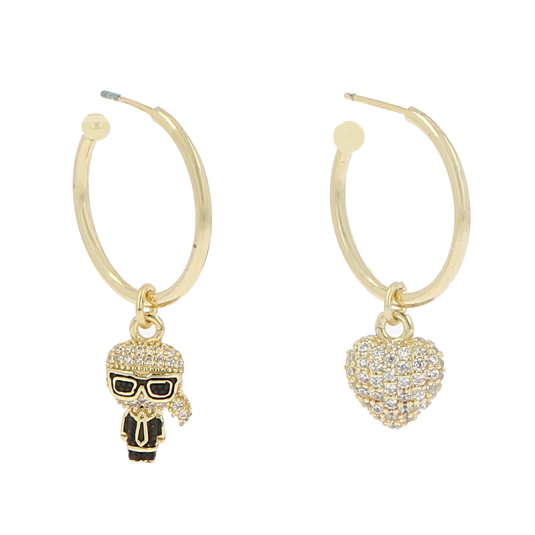 Uhani KARL LAGERFELD 230W3928 Gold A780