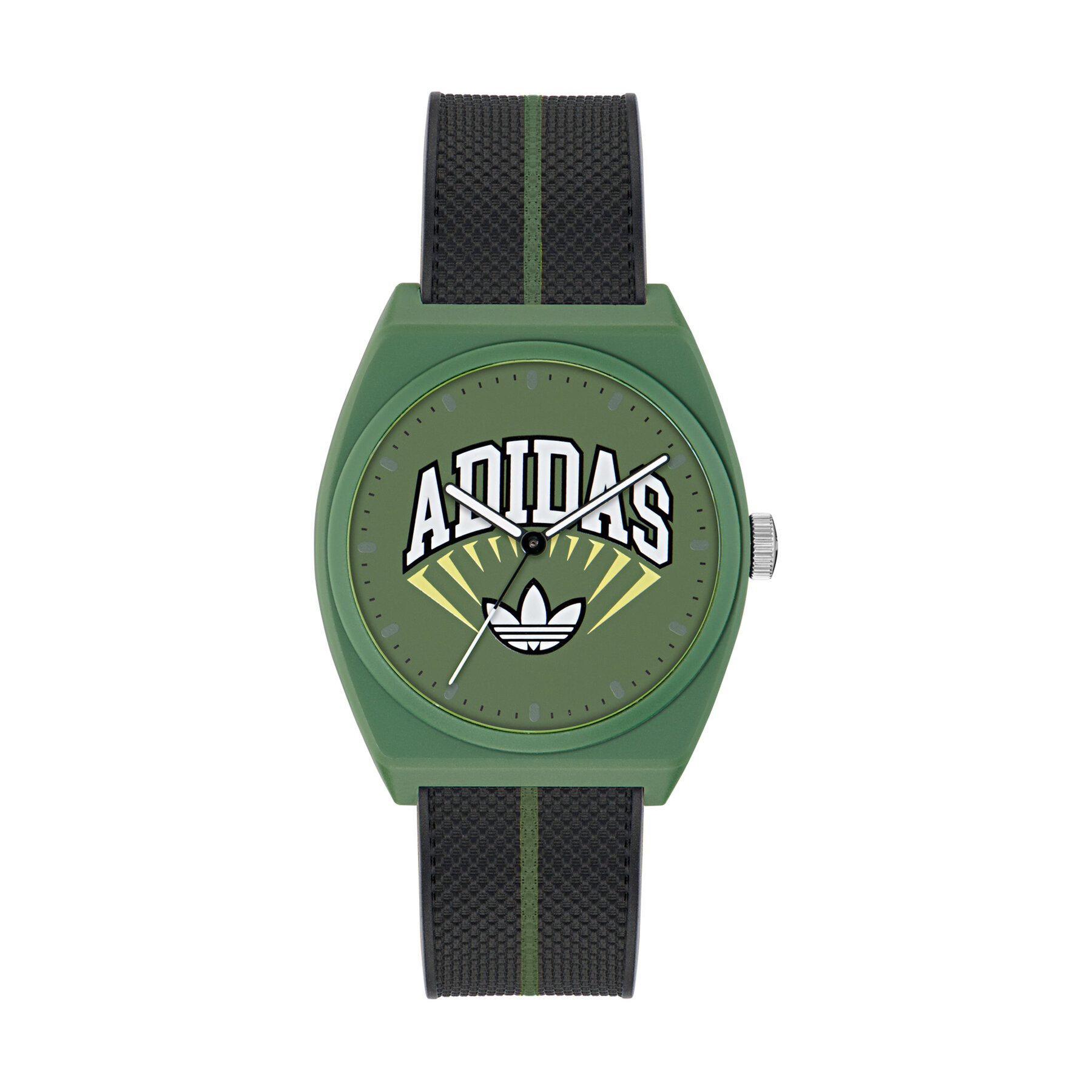 Часовник adidas Project Two AOST25036 Зелен