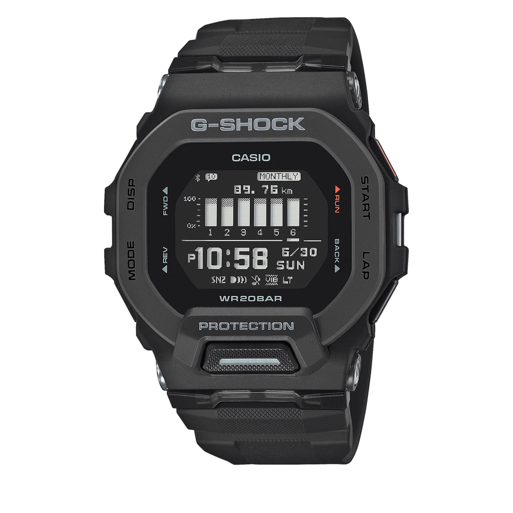 Karóra G-Shock GBD-200-1ER Fekete