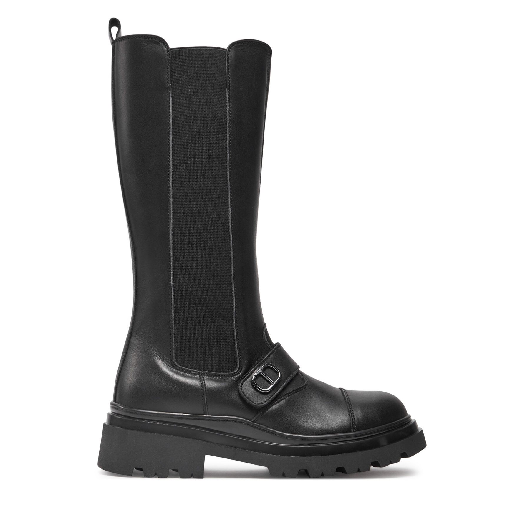 Csizma TWINSET Chelsea 242GCJ S Fekete