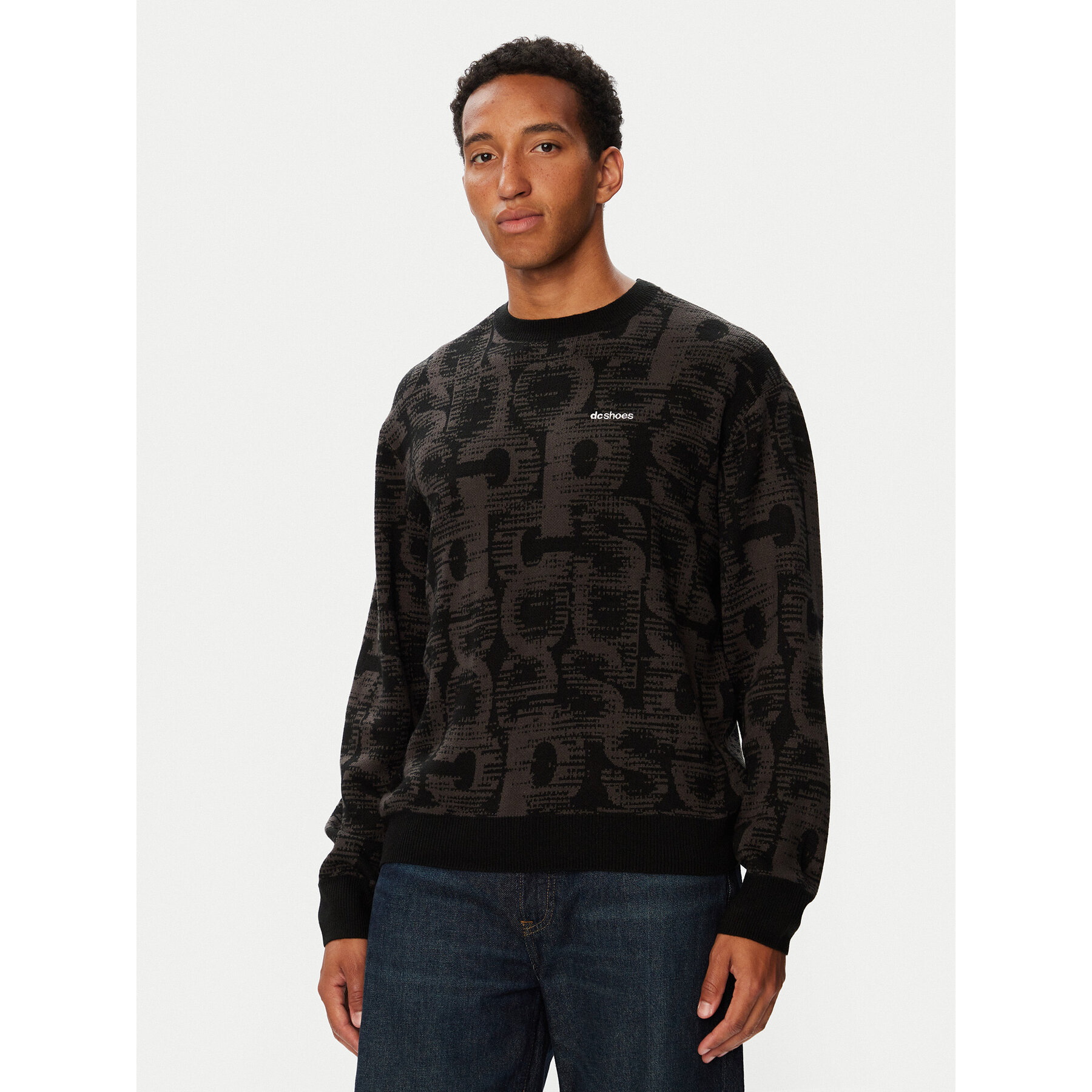 DC Shoes Pullover Blitxed EDYSW03038 Schwarz Regular Fit