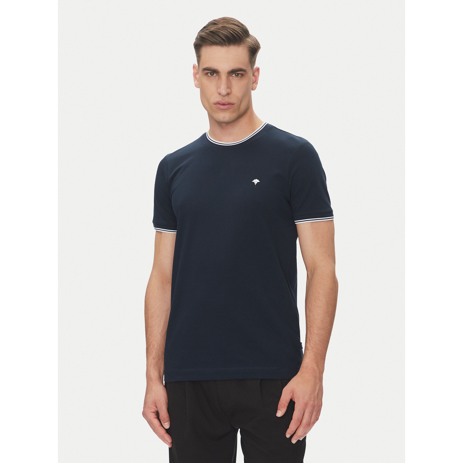 JOOP! Póló 17 JJ-16Platon 30045543 Sötétkék Modern Fit