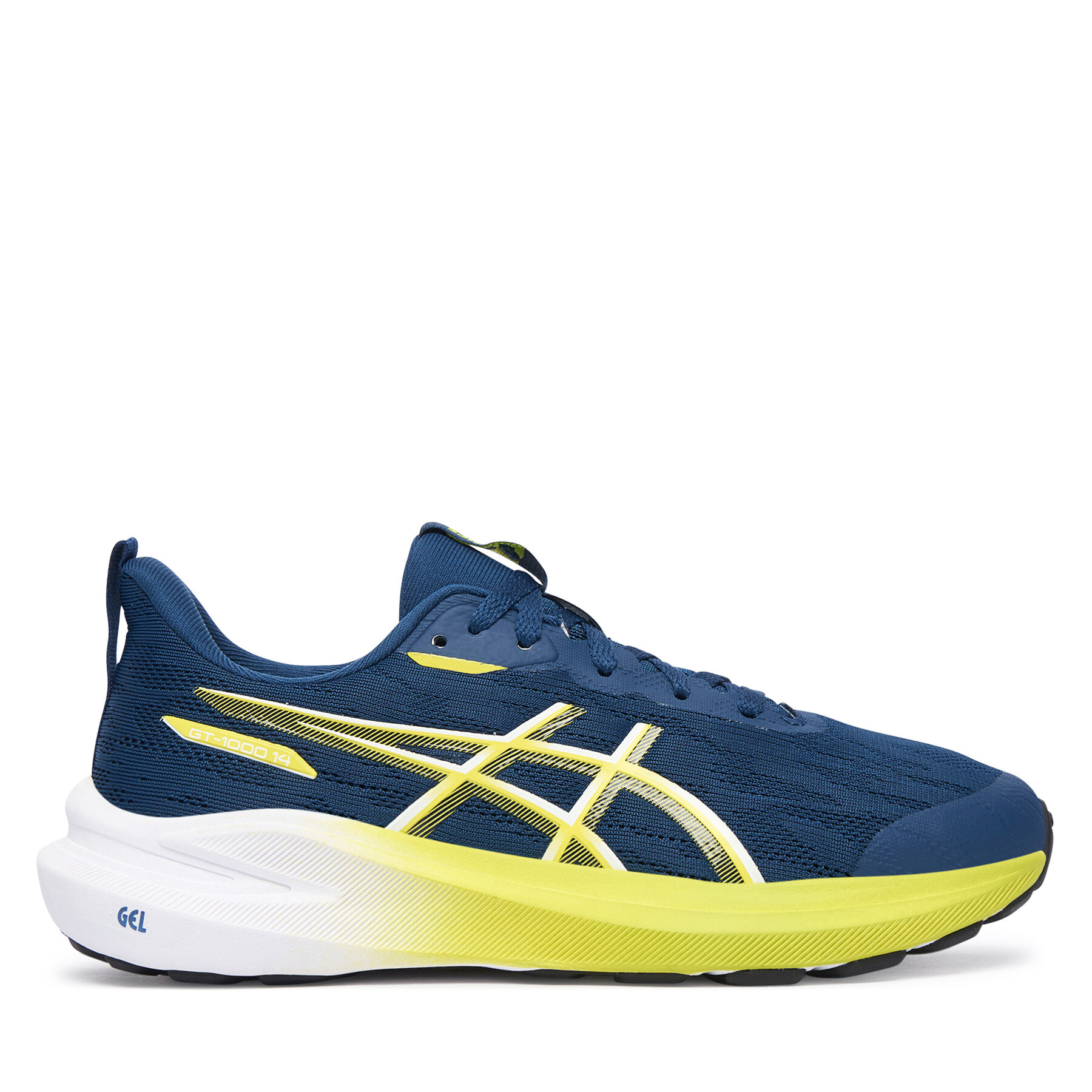 Tekaški čevlji Asics Gt-1000 14 Gs 1014A382 Mornarsko modra