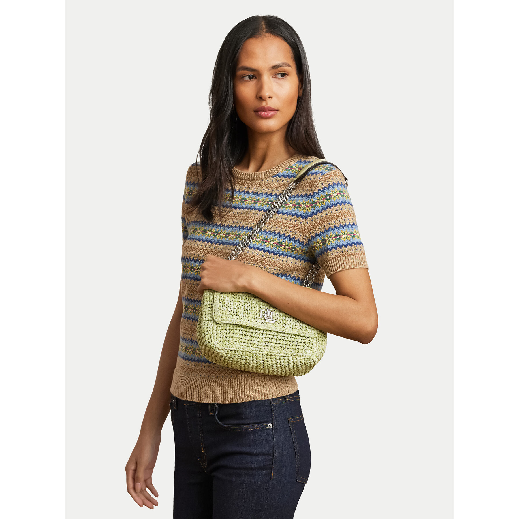 Дамска чанта LAUREN RALPH LAUREN Sophee 431966865003 Зелен