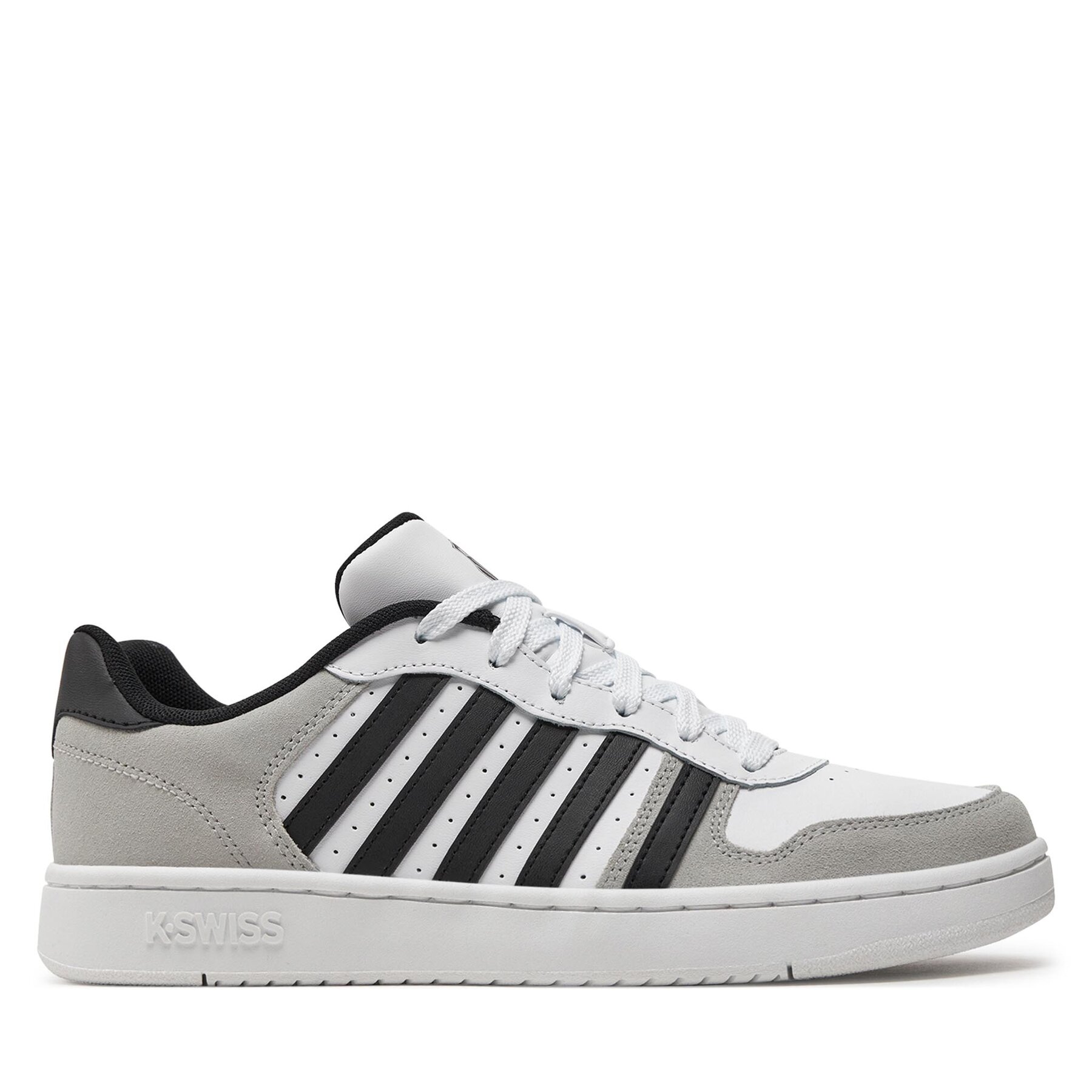 Herren Sneakers K-Swiss, Schuhgröße 42, Weiß, Court Palisades 06931-144-M