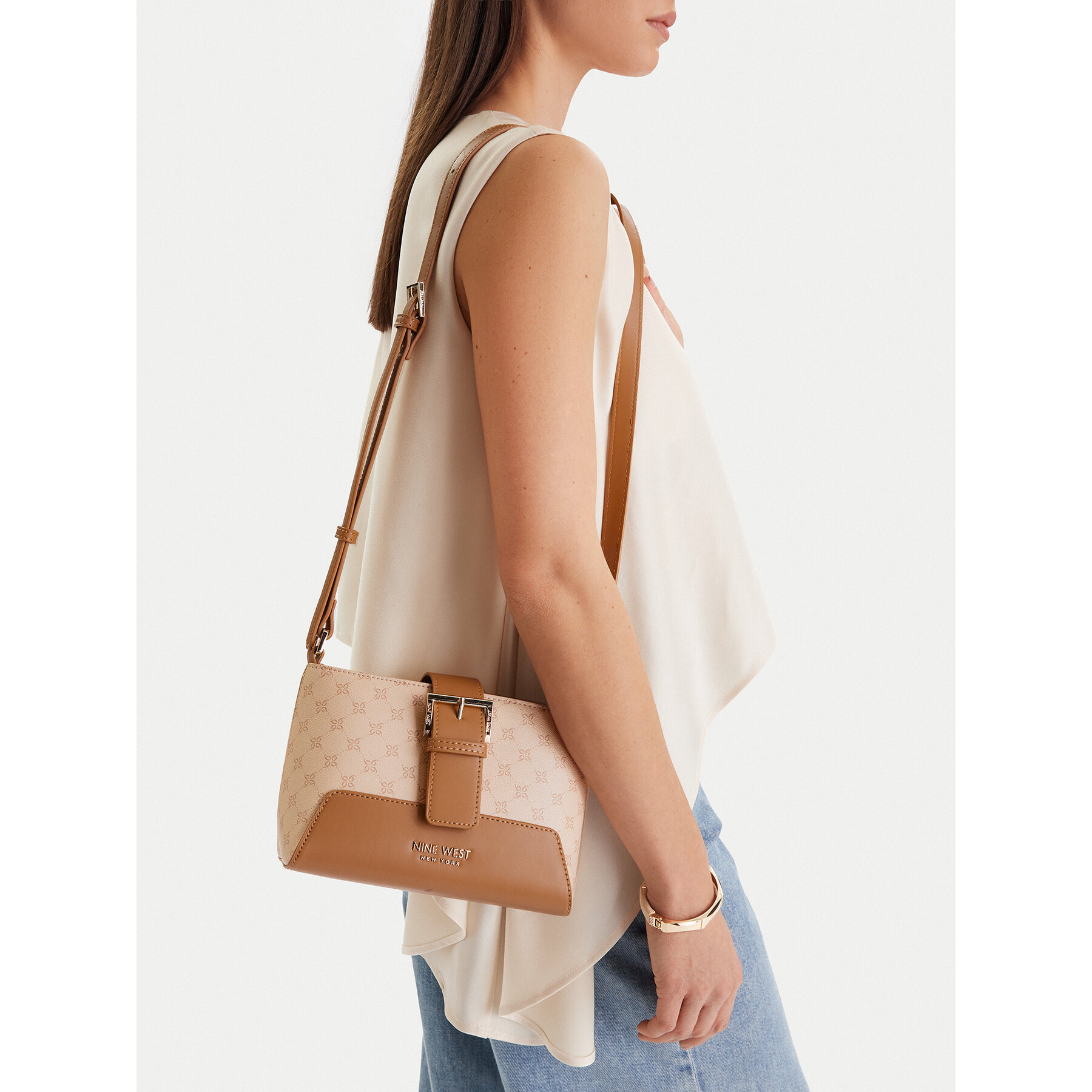 Ročna torba Nine West CEO-Liss-KY218 Bež