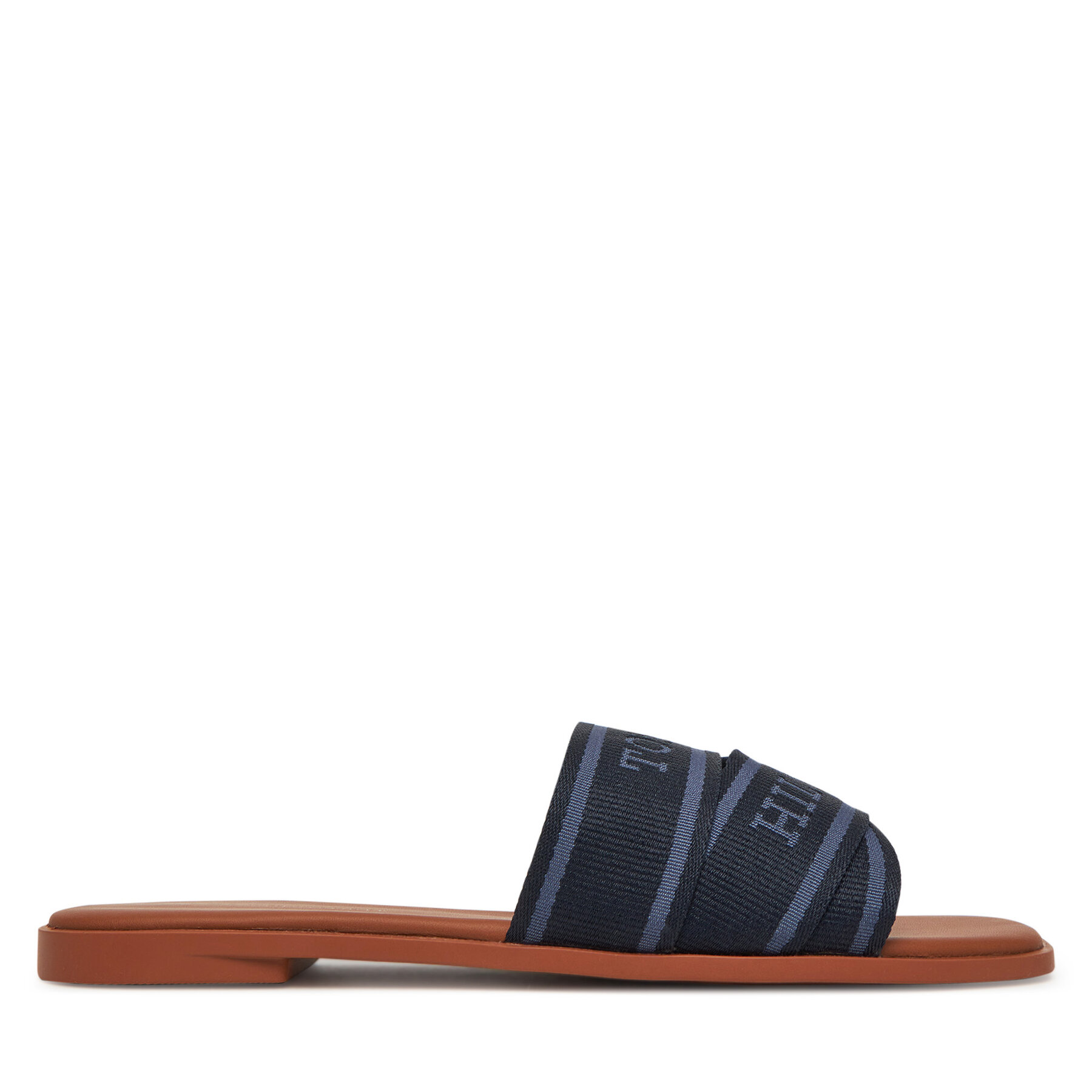 Dámske Šľapky Tommy Hilfiger, Rozmer: 36, Tmavomodrá, Webbing Mule FW0FW08421