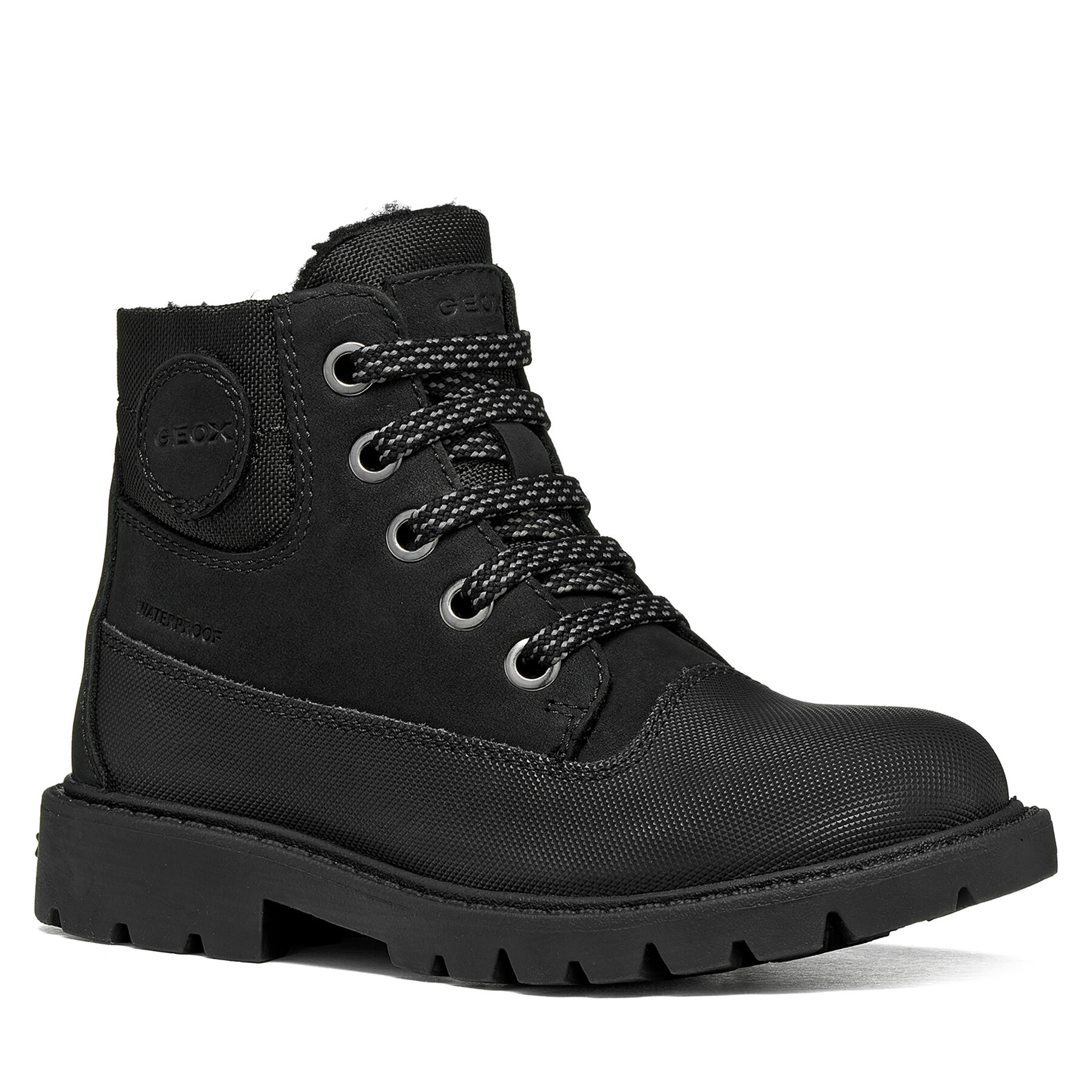 Planinarske cipele Geox J Shaylax Boy Wpf J66HDB 032FU C9999 S Crna
