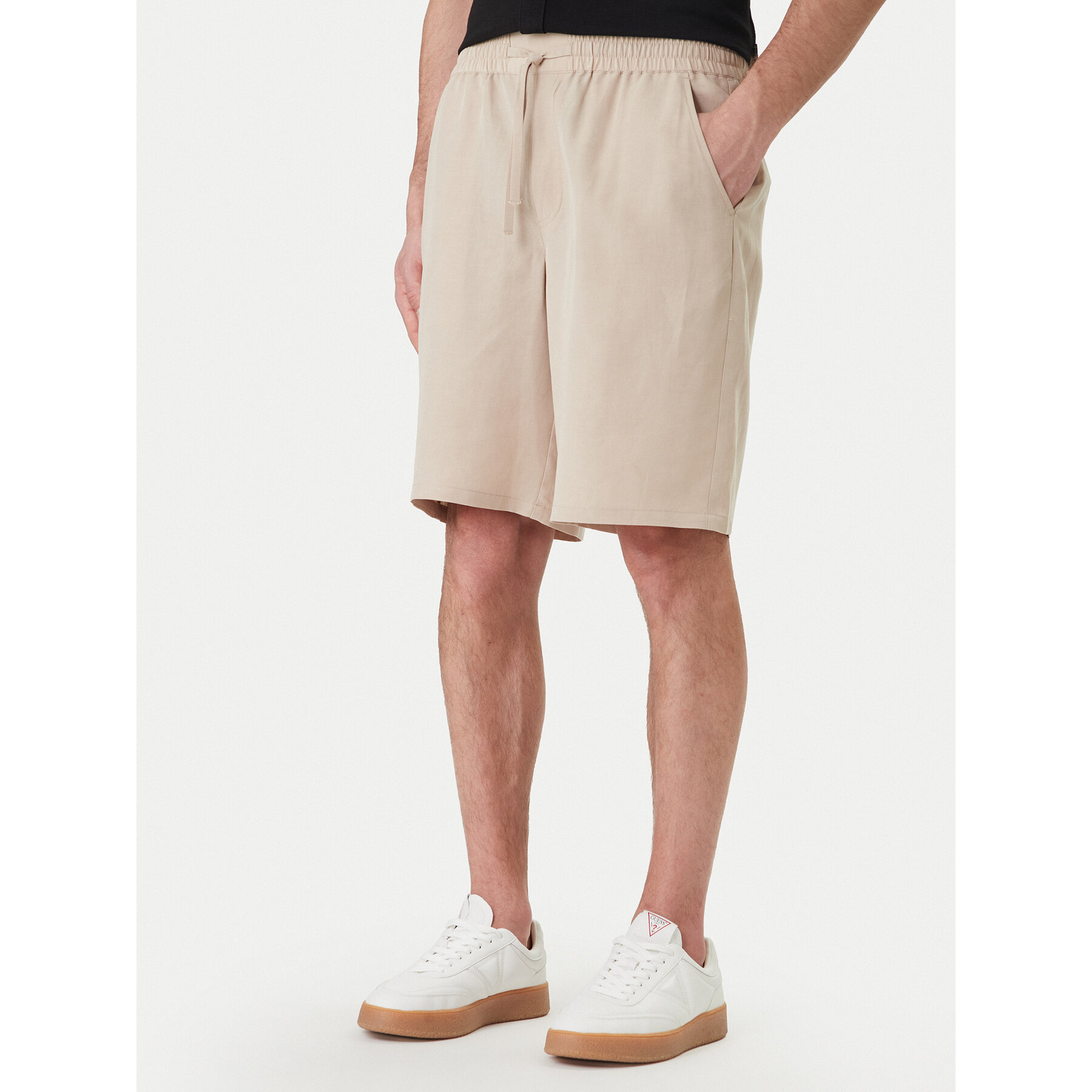 Guess Sportshorts F6GD01 WN202 Creme Regular Fit