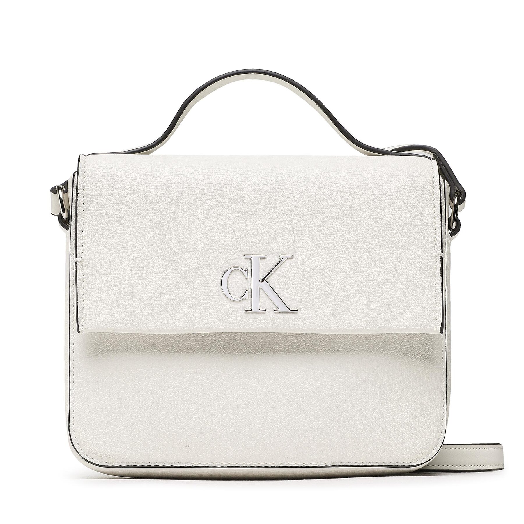 Geantă Calvin Klein Jeans Minimal Monogram Boxy Flap Cb19 K60K610330 YBI Boxy imagine noua 2022