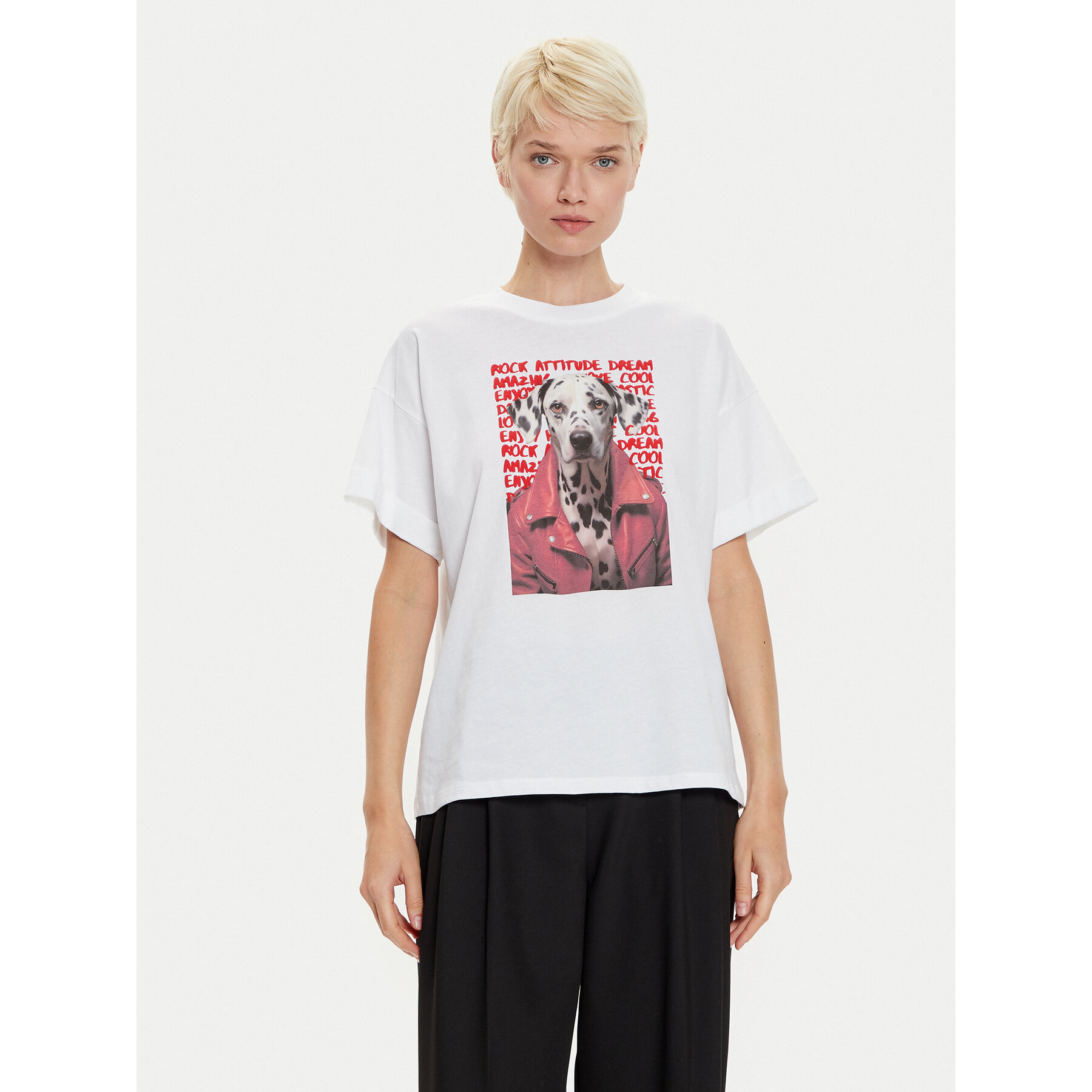 Imperial Imperial T-Shirt TV34IGTSRA Λευκό Regular Fit