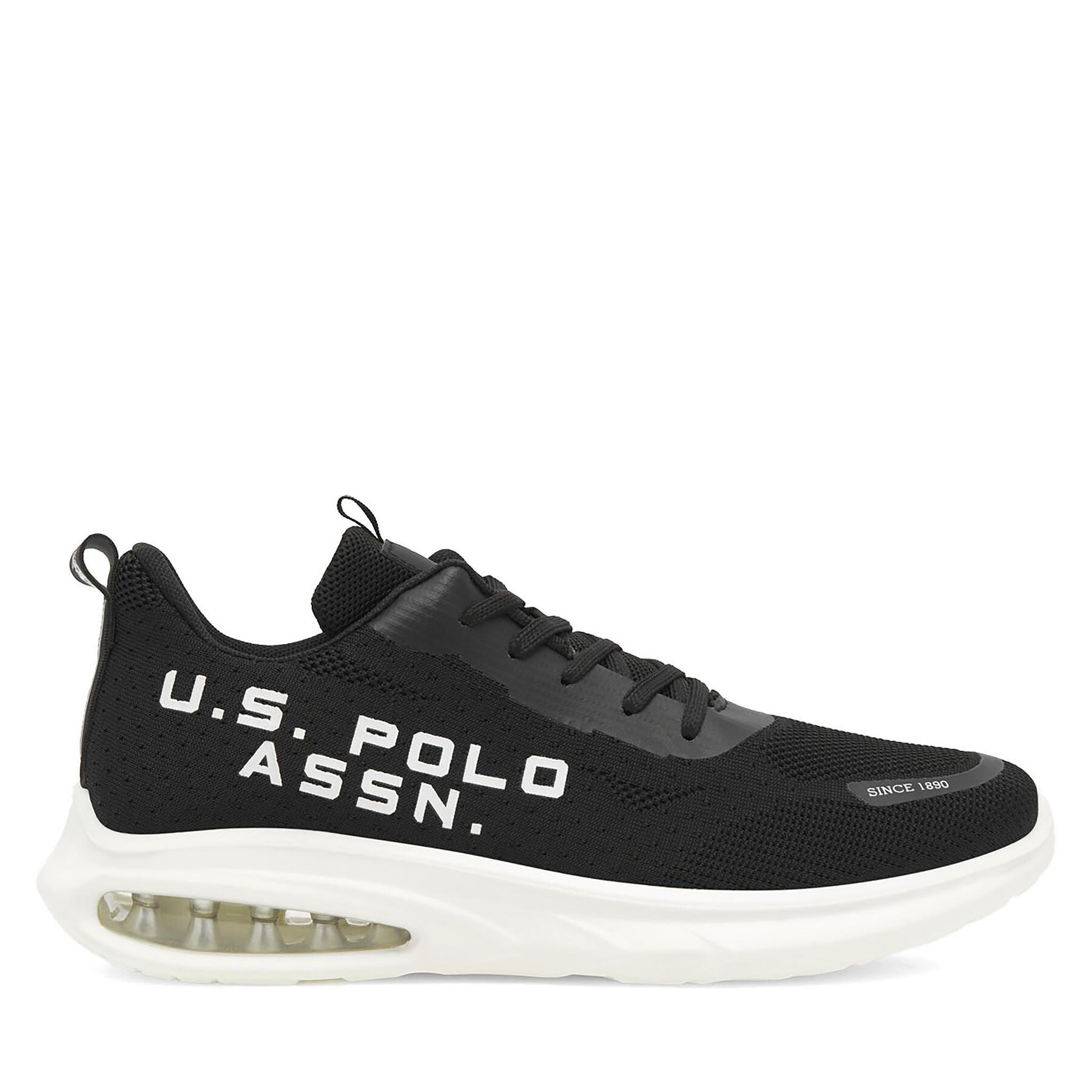 Сникърси U.S. Polo Assn. ACTIVE001 Черен
