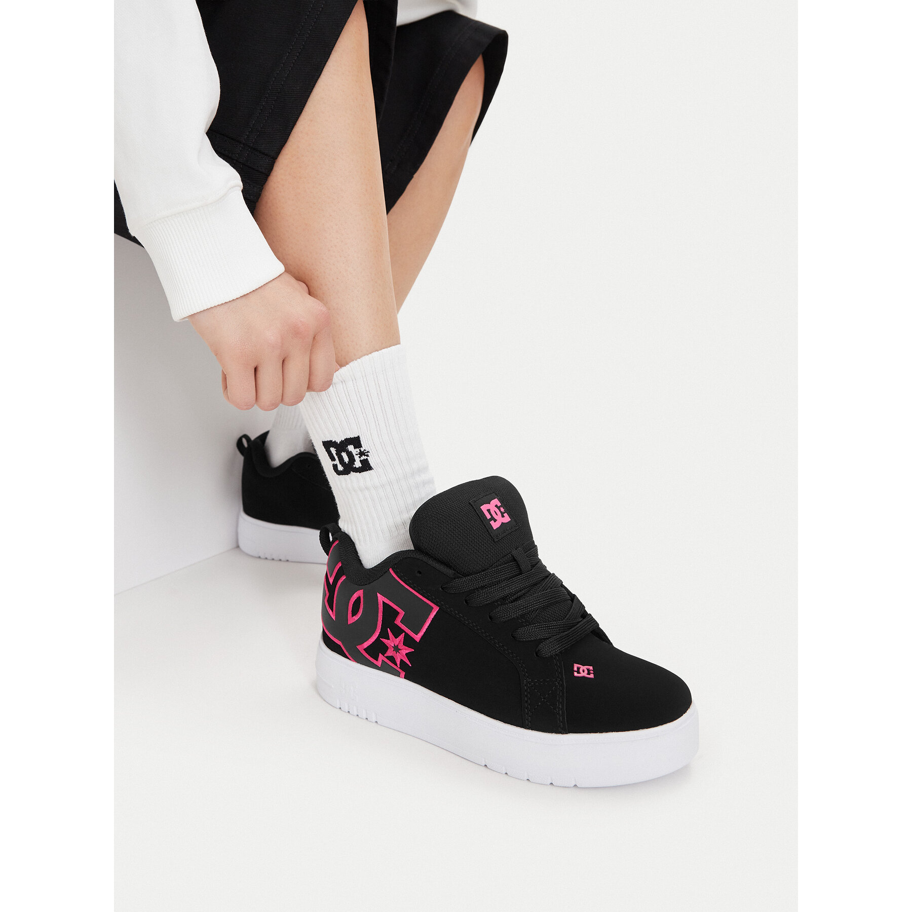 Superge DC Shoes CEO-COURT GRAFFIK PLATFORM DC02422001 Črna
