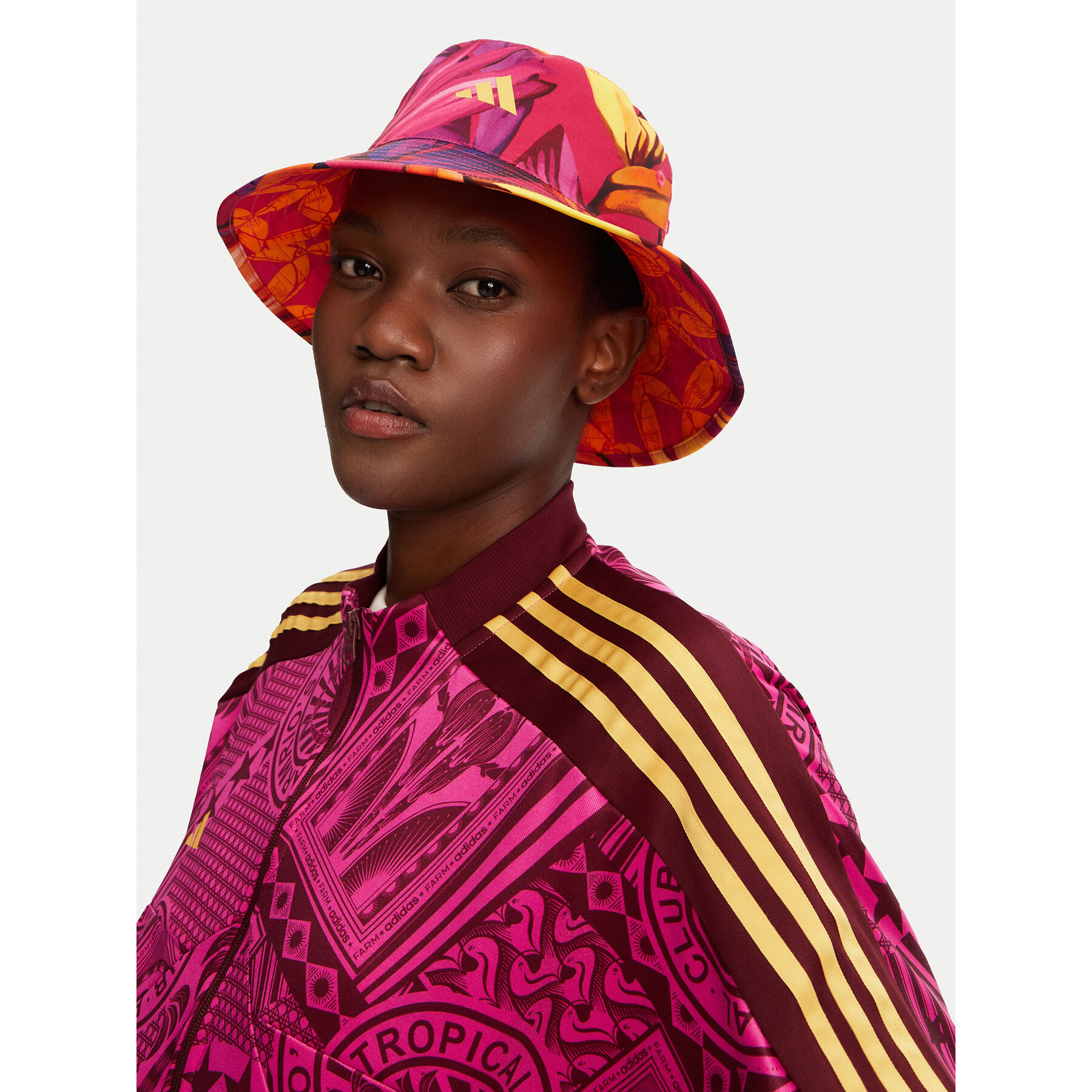 Cappello adidas FARM Premium JJ1690 Rosa