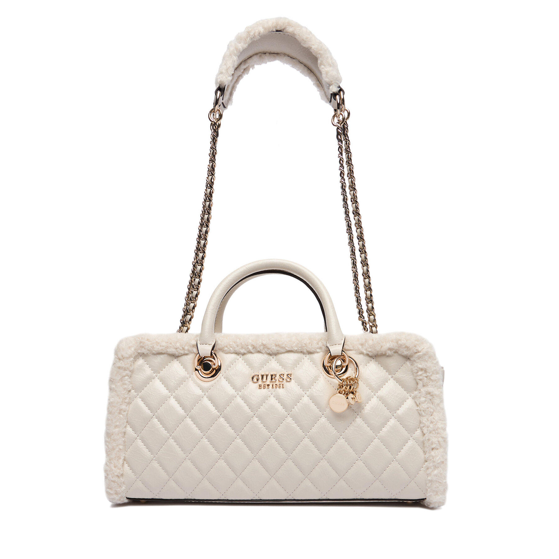 Geantă Guess Cristi HWTG81 39090 Écru