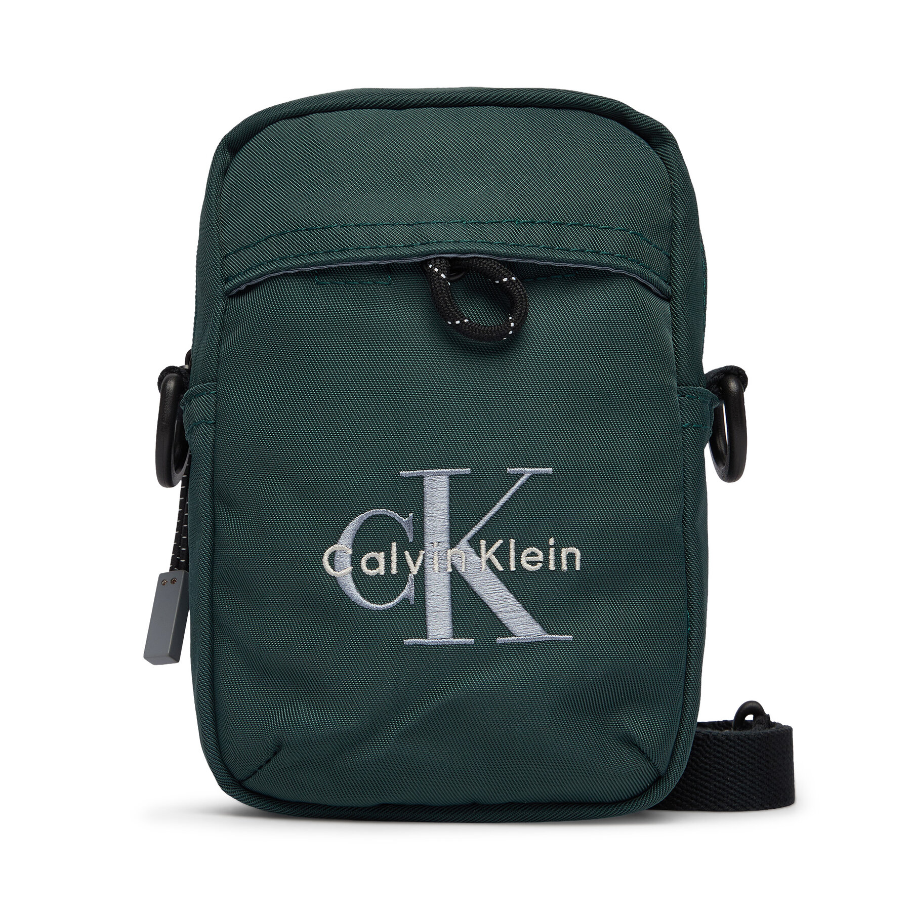 Мъжка чантичка Calvin Klein Bold Logo Nylon Slim Reporter LV04D3231G Зелен