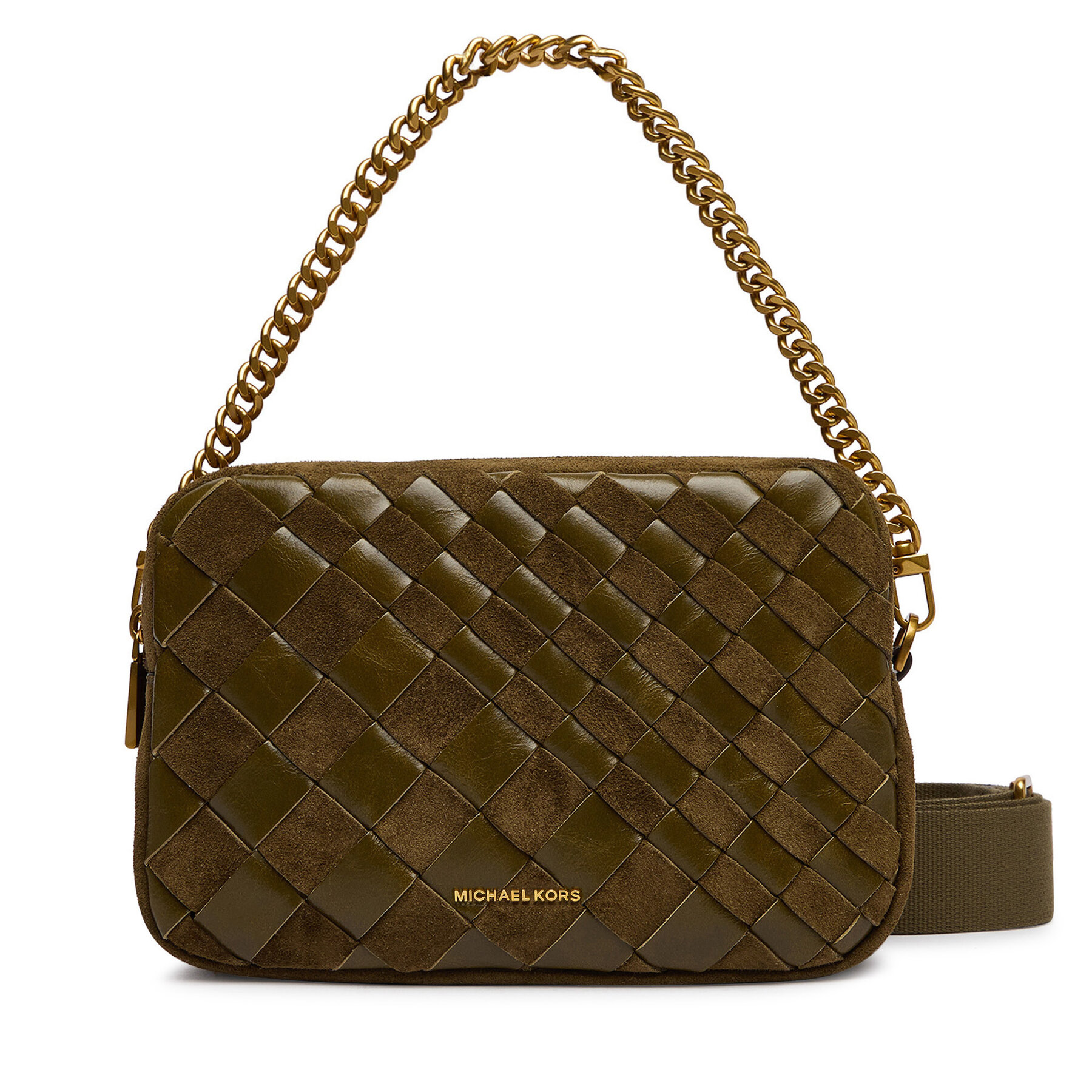 Torbica MICHAEL Michael Kors Bryant 32F6AYTC6S Kaki