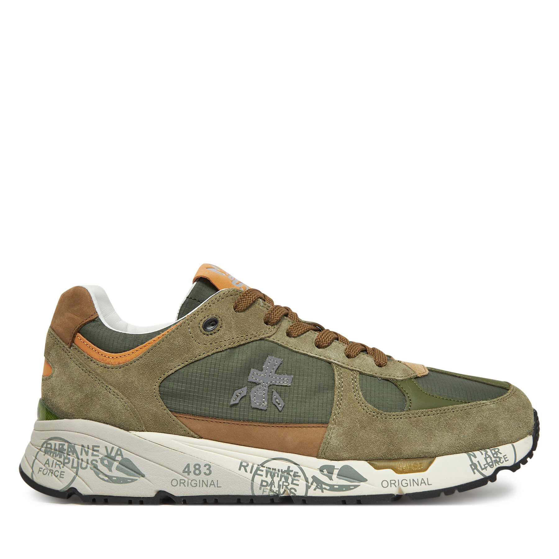 Sneakers Premiata Mase Var 7235 Kaki