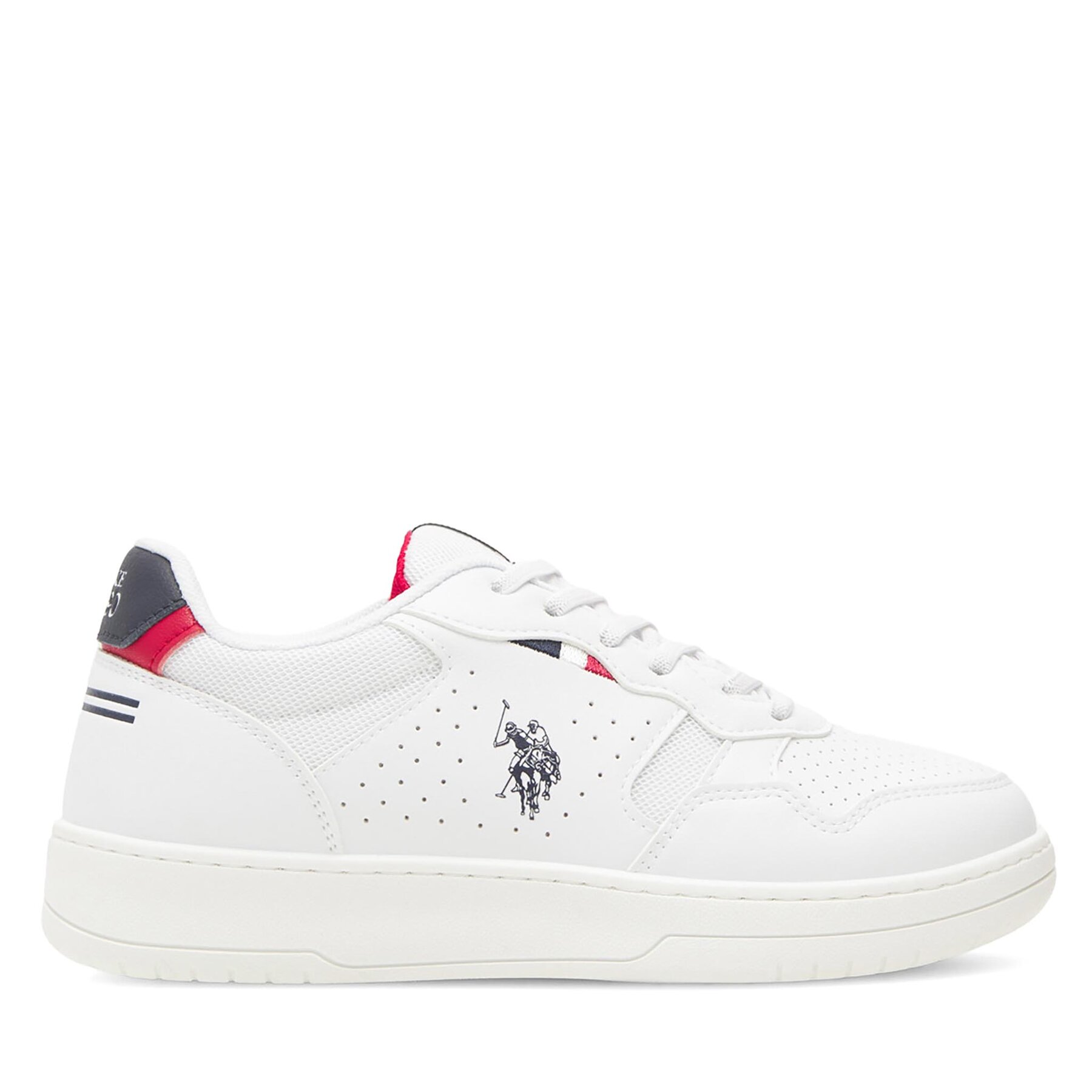 Sneakersy U.S. Polo Assn. DENNY004 Biela