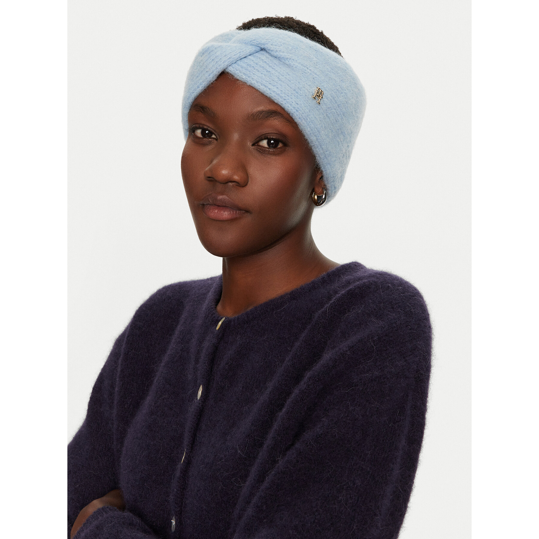 Cinta para el pelo Tommy Hilfiger Timeless AW0AW16635 Azul