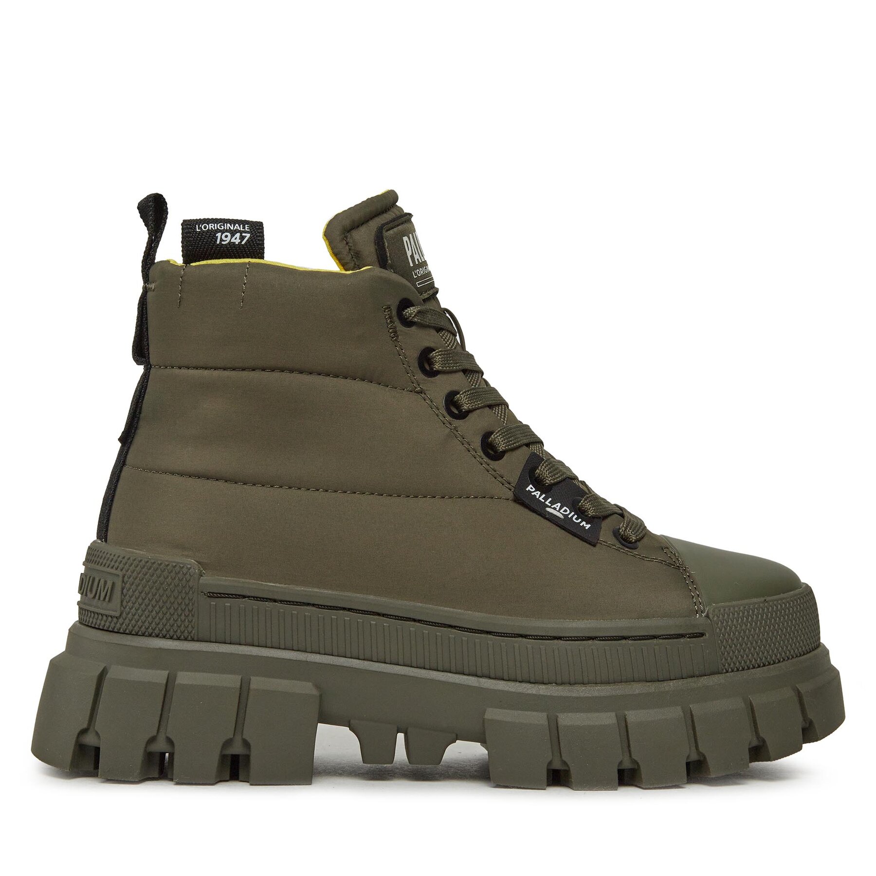 Dámske Outdoorová obuv Palladium, Rozmer: 39, Kaki, Revolt Boot Overcush 98863-325-M