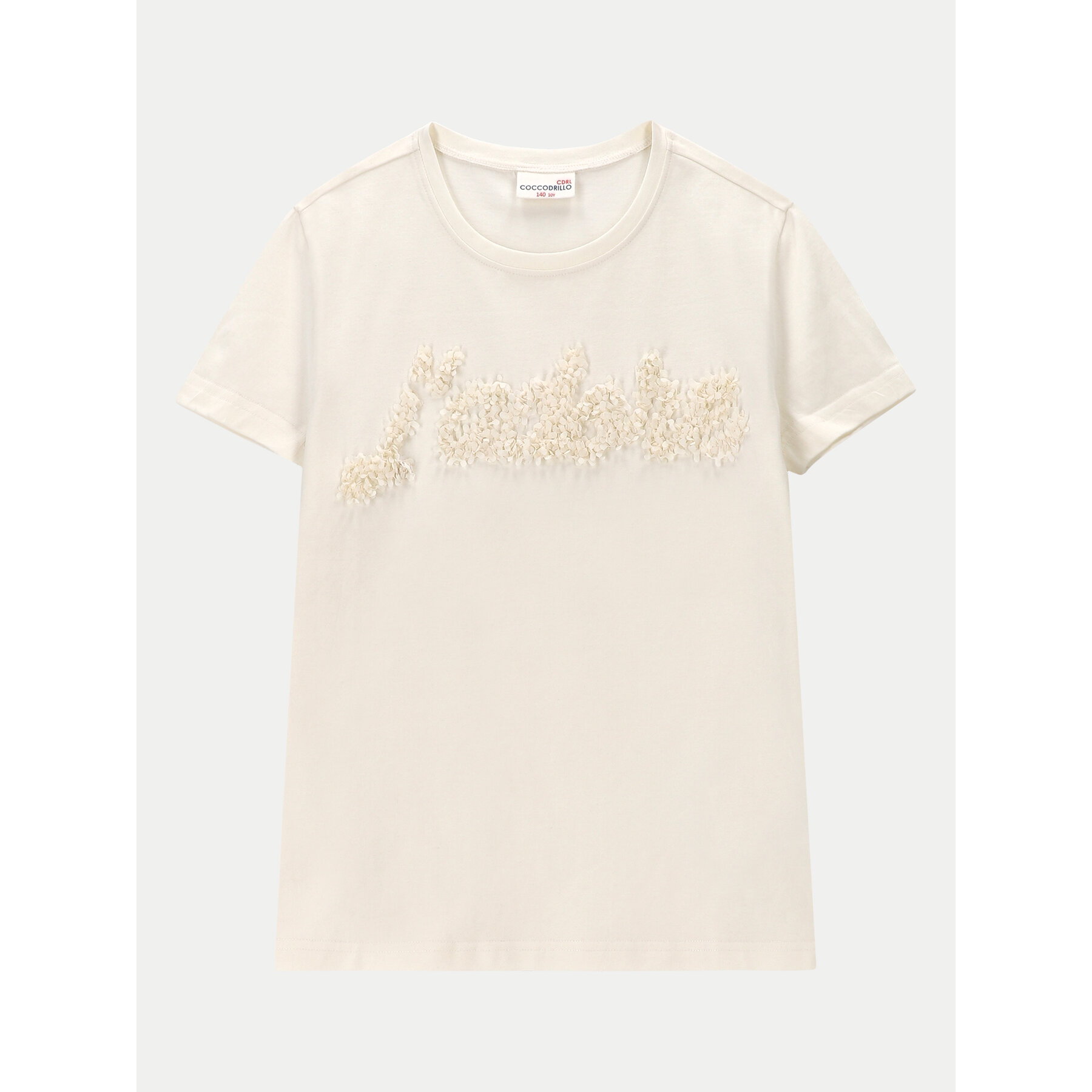 Coccodrillo Coccodrillo T-Shirt WC4143202GEJ Εκρού Regular Fit