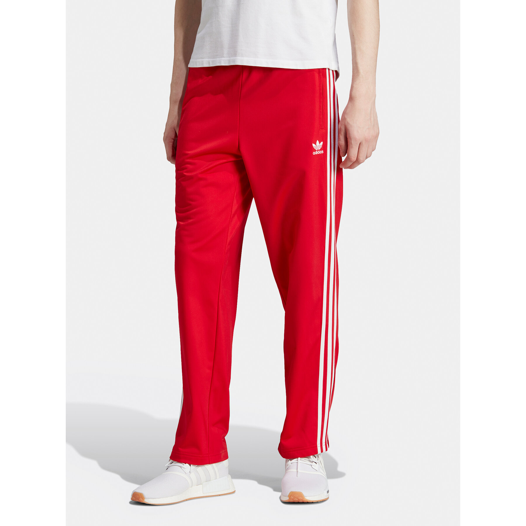 adidas Jogginghose adicolor Classics Firebird IJ7057 Rot Regular Fit