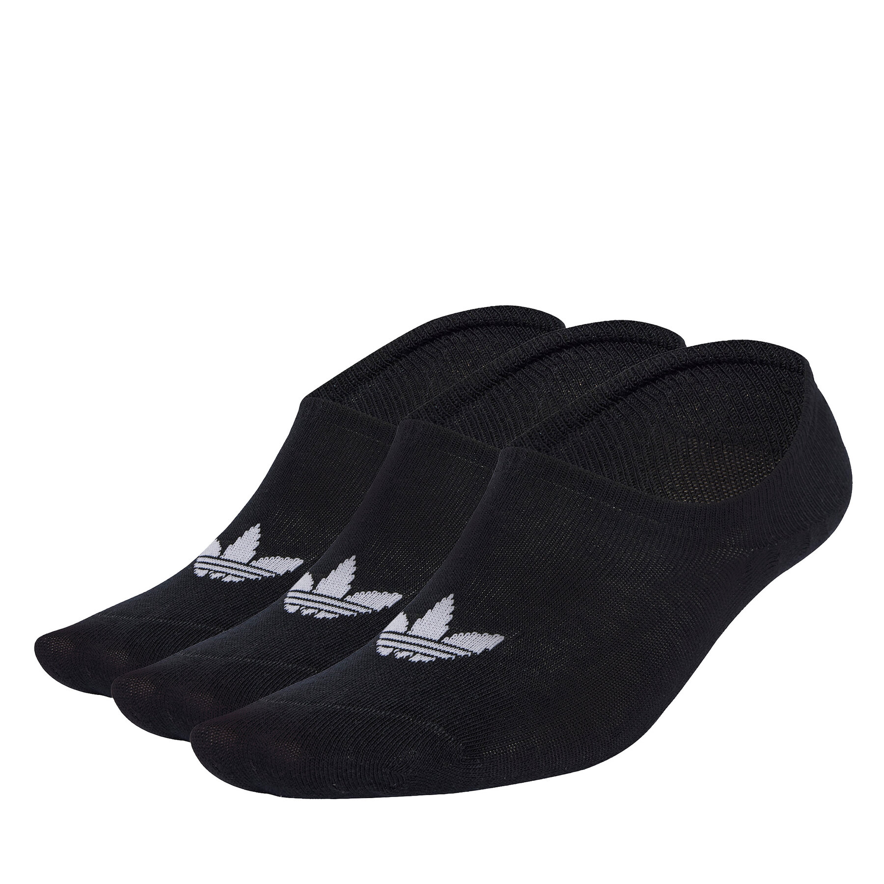Súprava 3 párov krátkych ponožiek unisex adidas JV7442 Čierna
