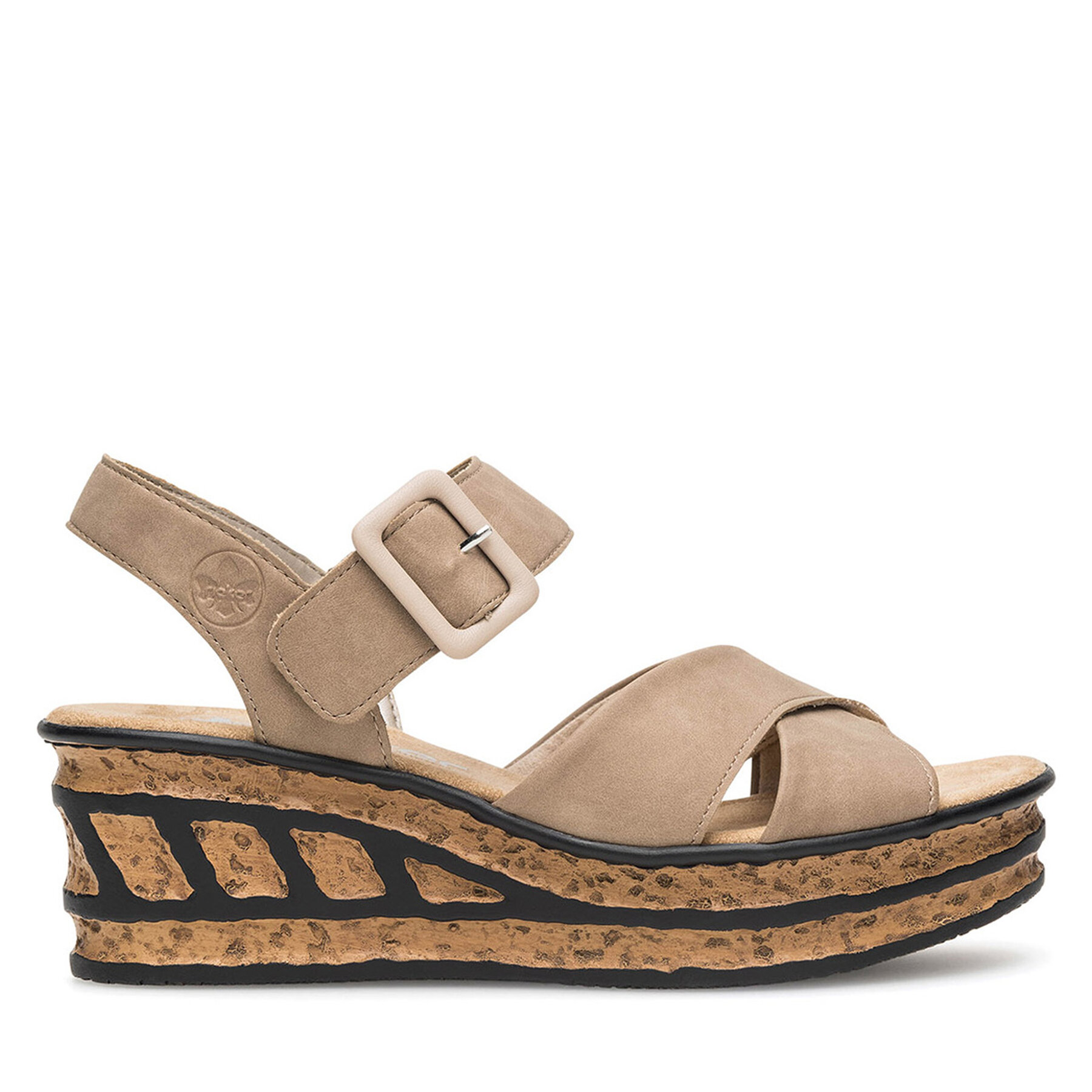 Sandales Rieker 68163-62 Beige